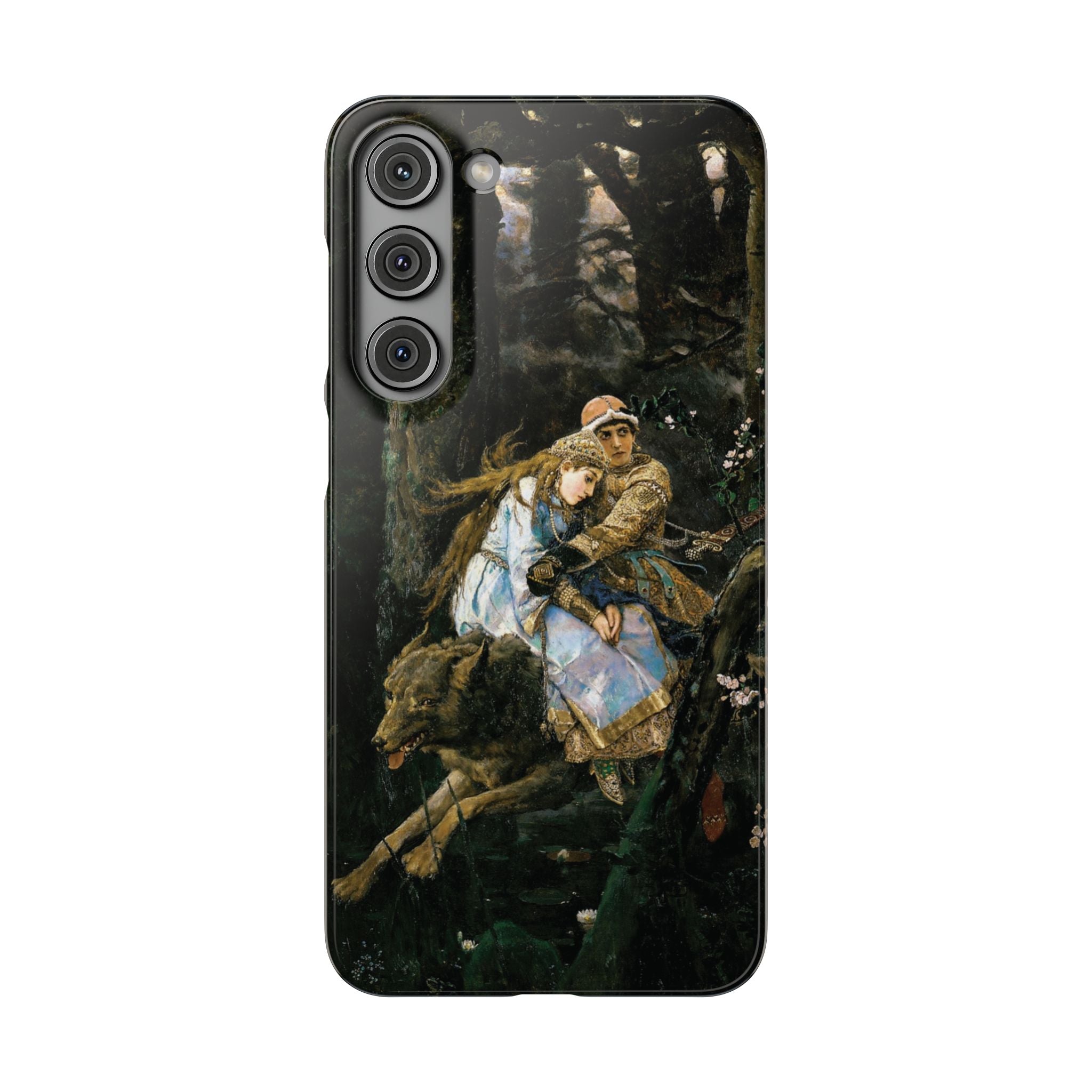 Ivan Tsarevich Riding the Grey Wolf by Viktor Vasnetsov - Samsung Slim Case