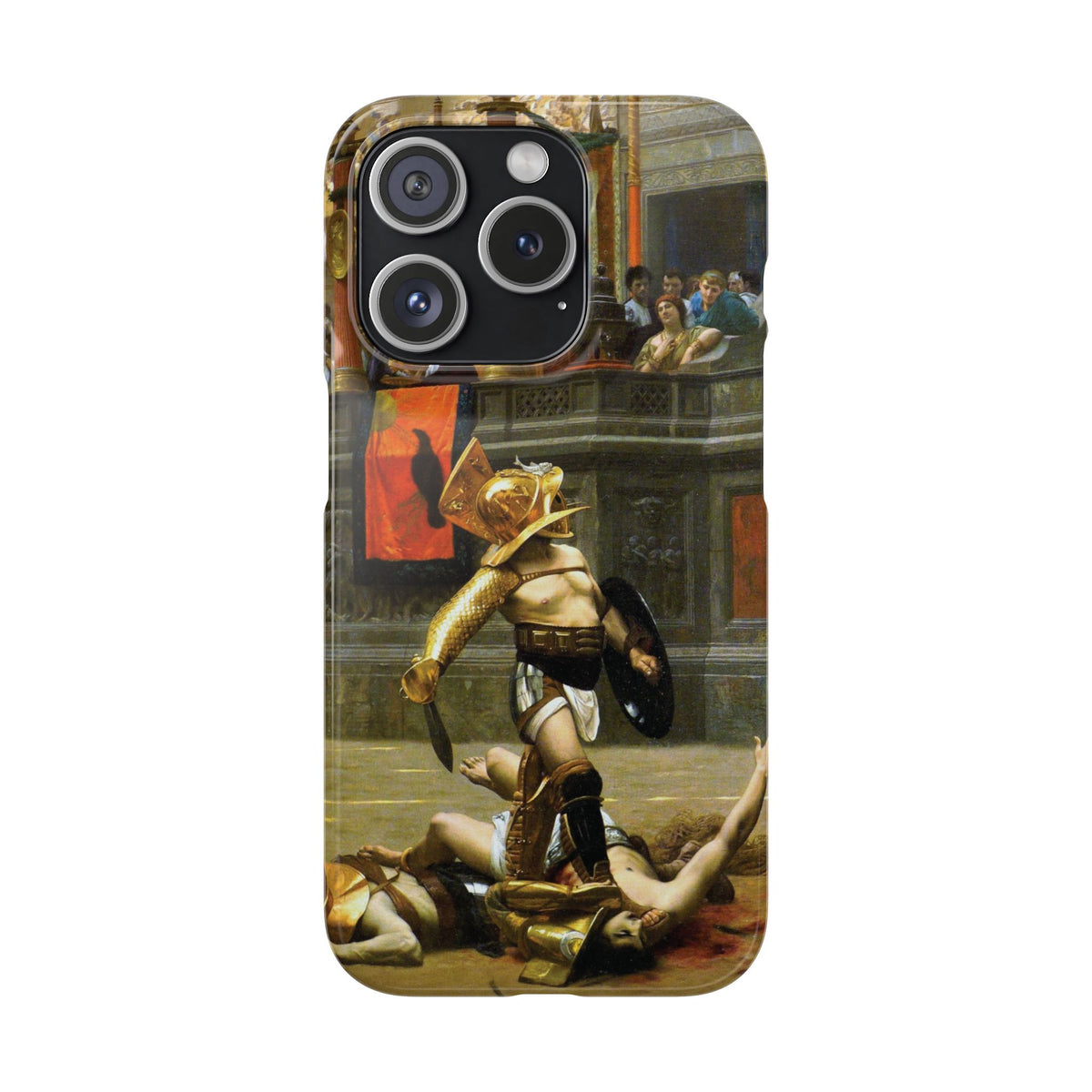Pollice Verso by Jean Leon Gerome - iPhone Slim Case