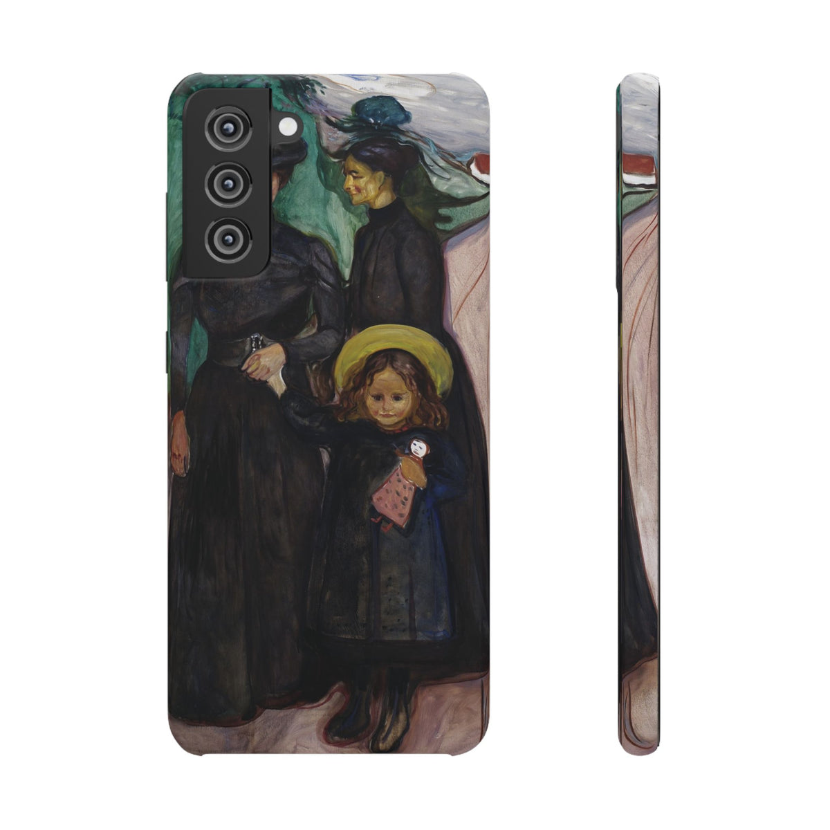 The Family by Edvard Munch - Samsung Slim Case