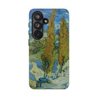 Two Poplars in the Alpilles near Saint-Rémy by Vincent van Gogh - Samsung Tough Case