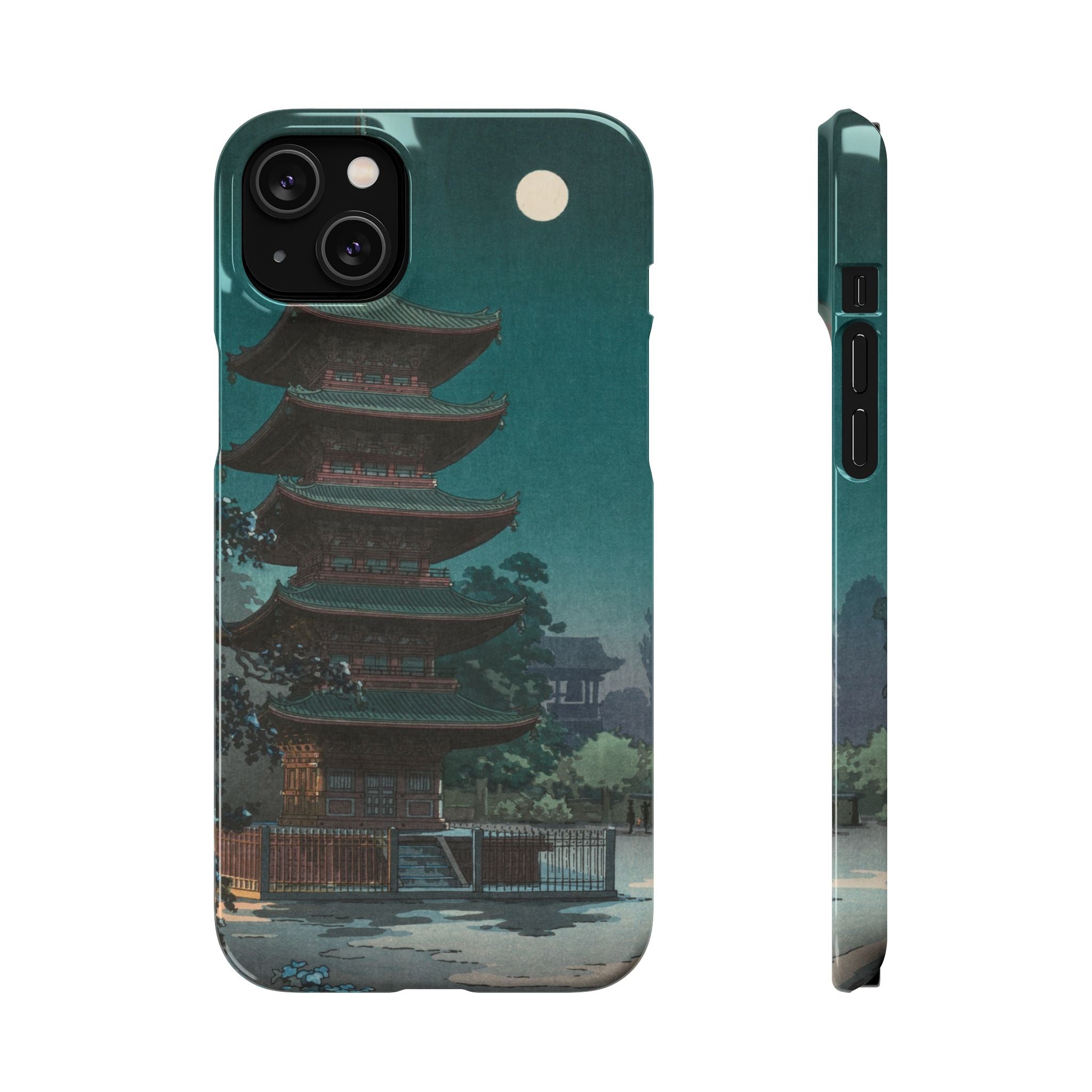 Asakusa Kinryuzan Temple by Tsuchiya Koitsu - iPhone Slim Case