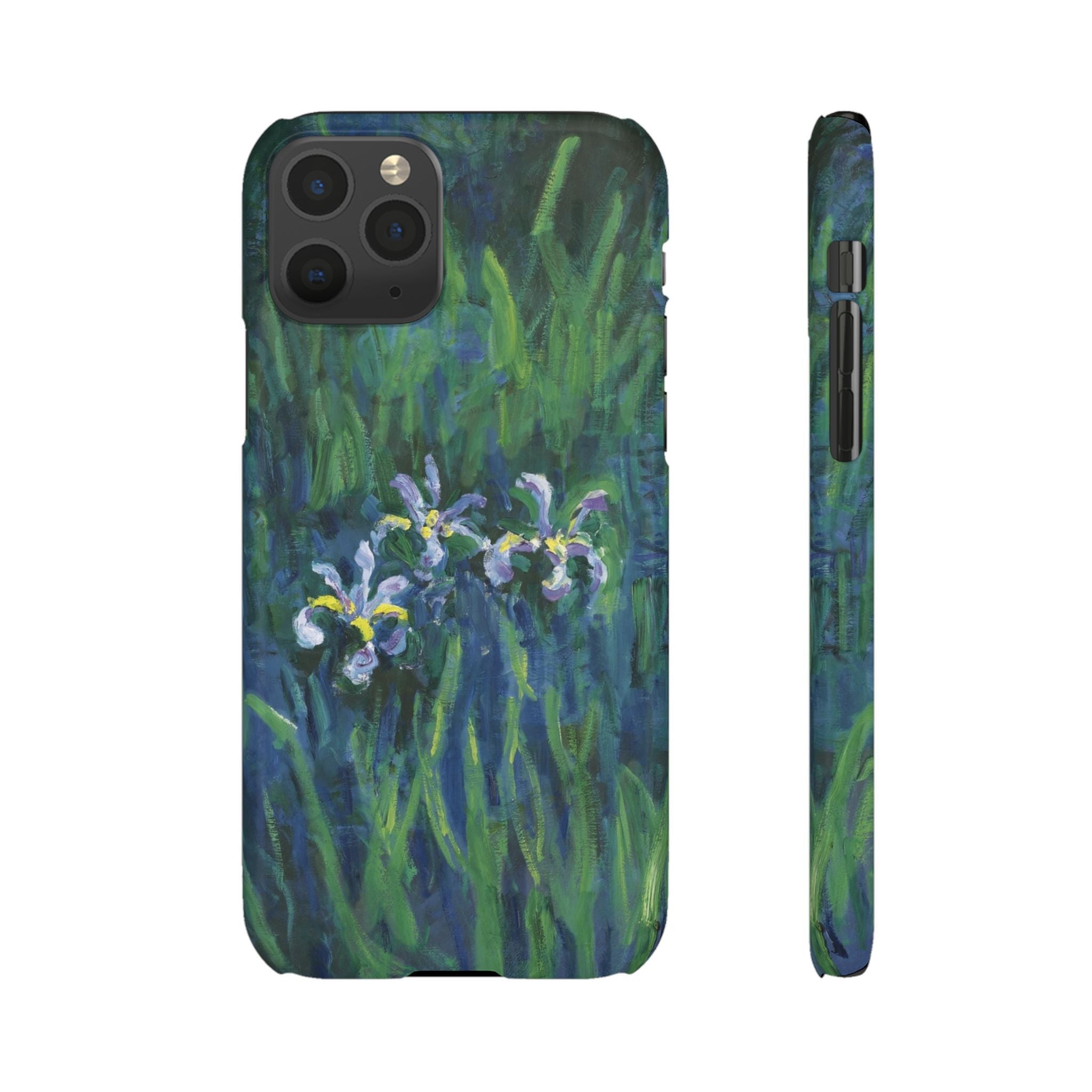 Irises by Claude Monet - iPhone Slim Case