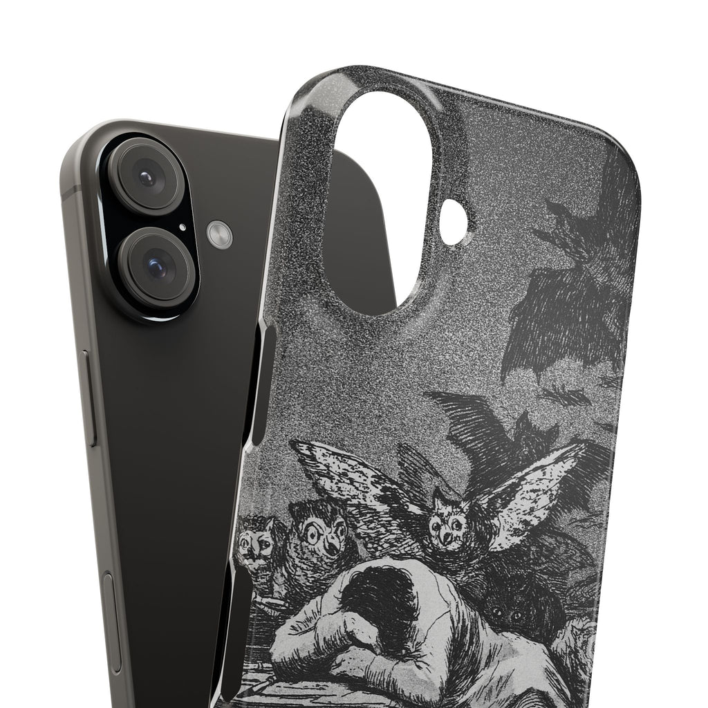 The Sleep of Reason Produces Monsters by Francisco Goya - iPhone Slim Case