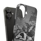 The Sleep of Reason Produces Monsters by Francisco Goya - iPhone Slim Case