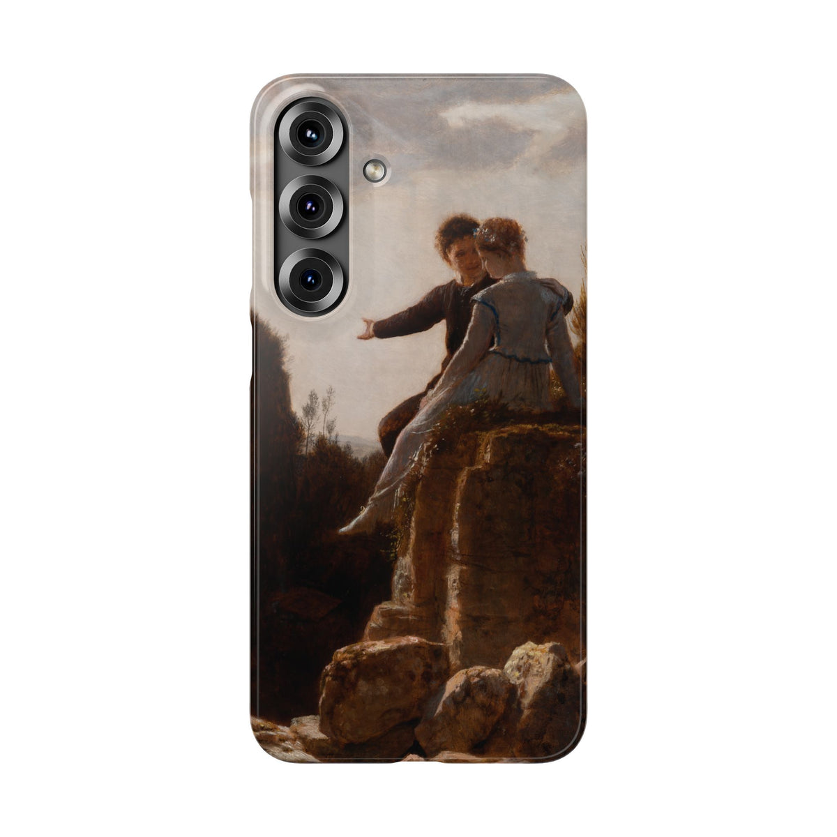 The Honeymoon by Arnold Böcklin - Samsung Slim Case