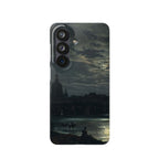 View of Dresden by Moonlight by Johan Dahl - Samsung Slim Case