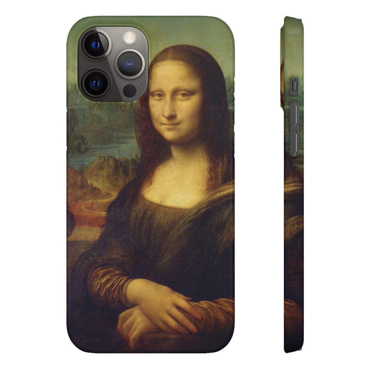 Mona Lisa by Leonardo da Vinci - iPhone Slim Case