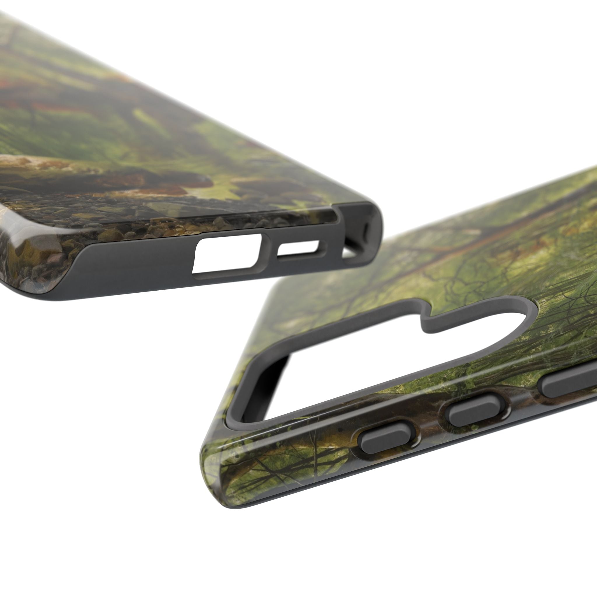 A woodland stream by Peder Mork Monsted - Samsung Tough Case