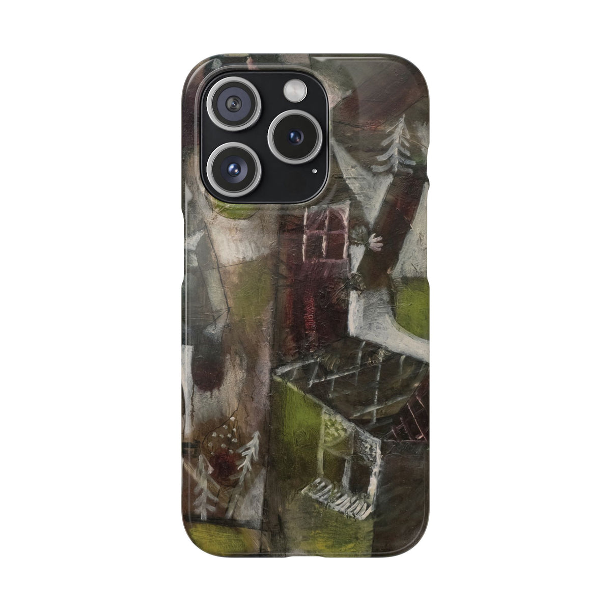 Swamp Legend by Paul Klee - iPhone Slim Case