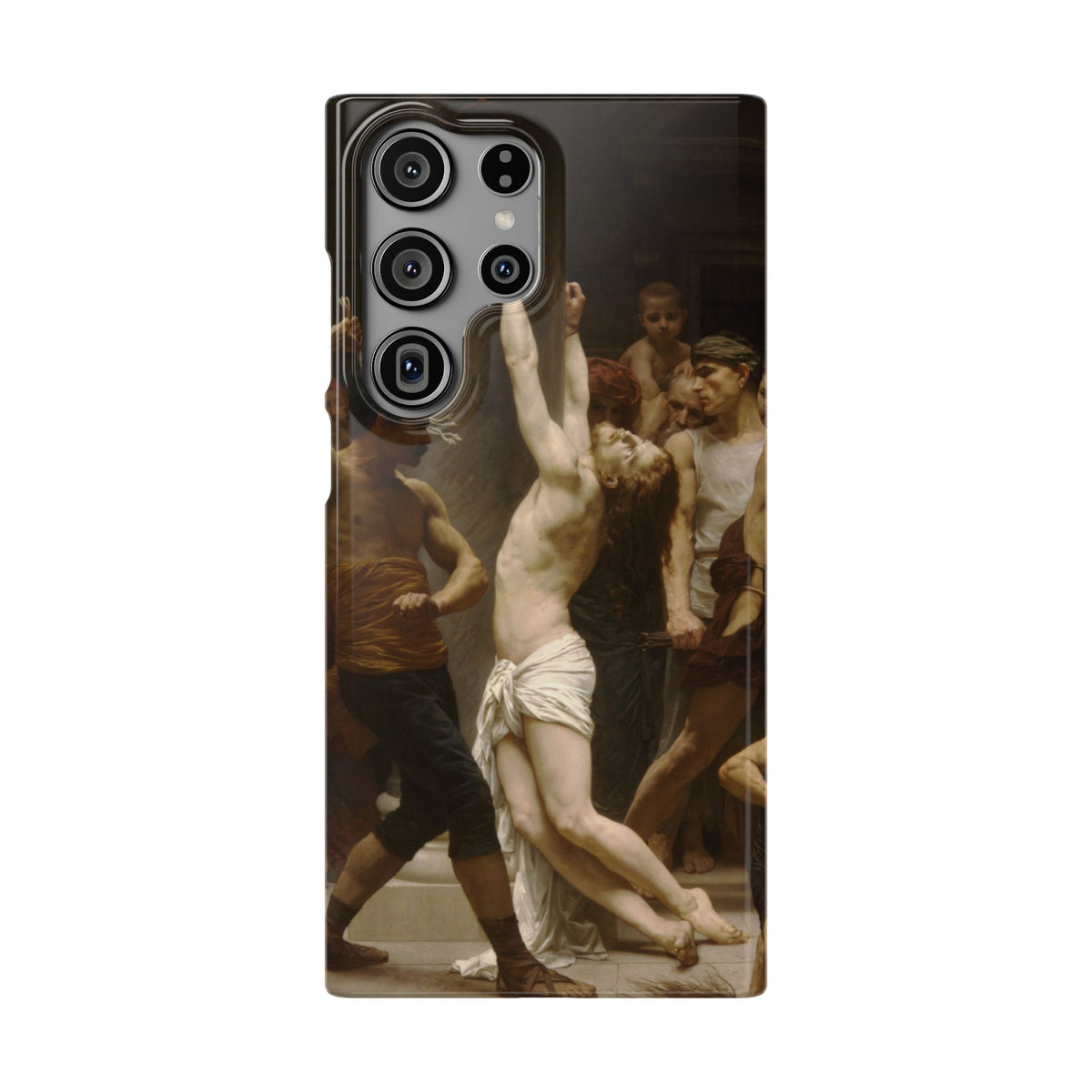 The Flagellation of Our Lord Jesus Christ by William-Adolphe Bouguereau - Samsung Slim Case