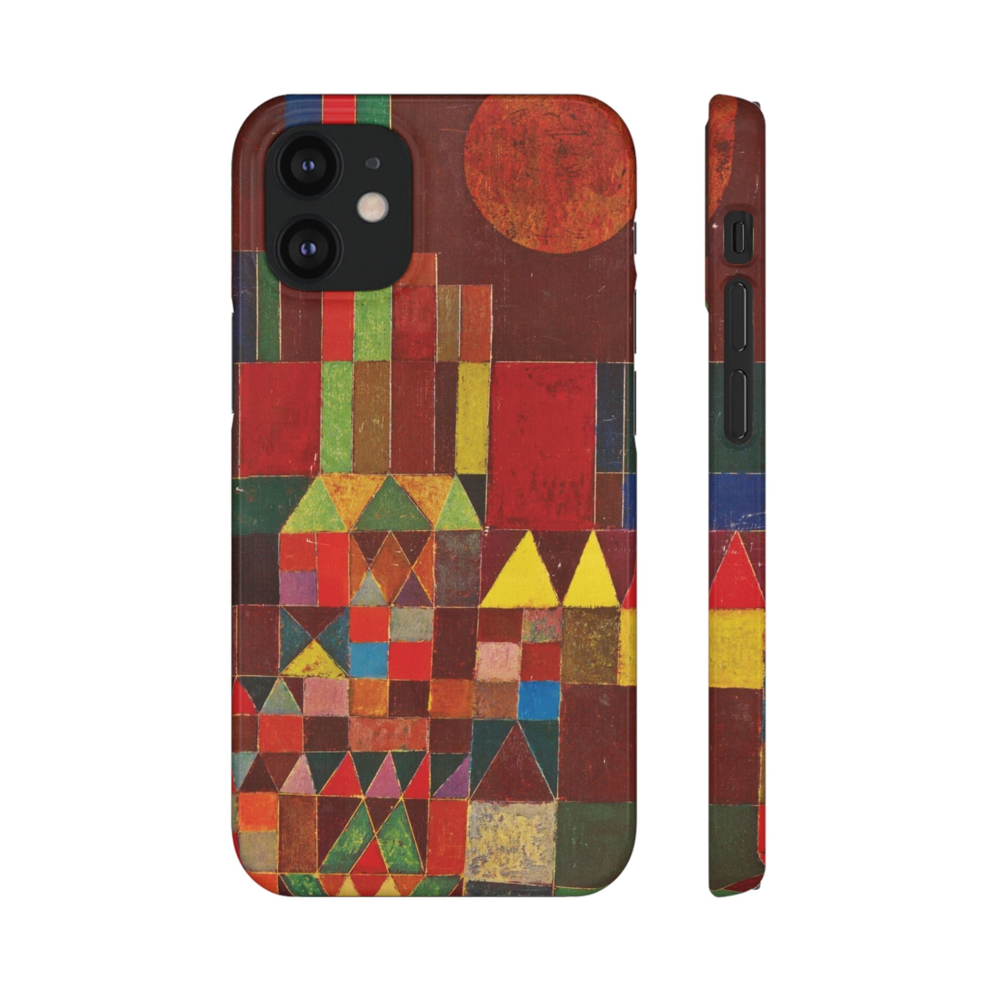 Castle and Sun by Paul Klee - iPhone Slim Case