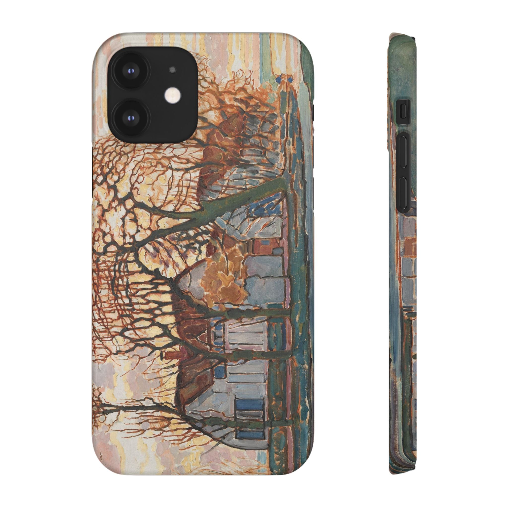 Farm near Duivendrecht by Piet Mondrian - iPhone Slim Case