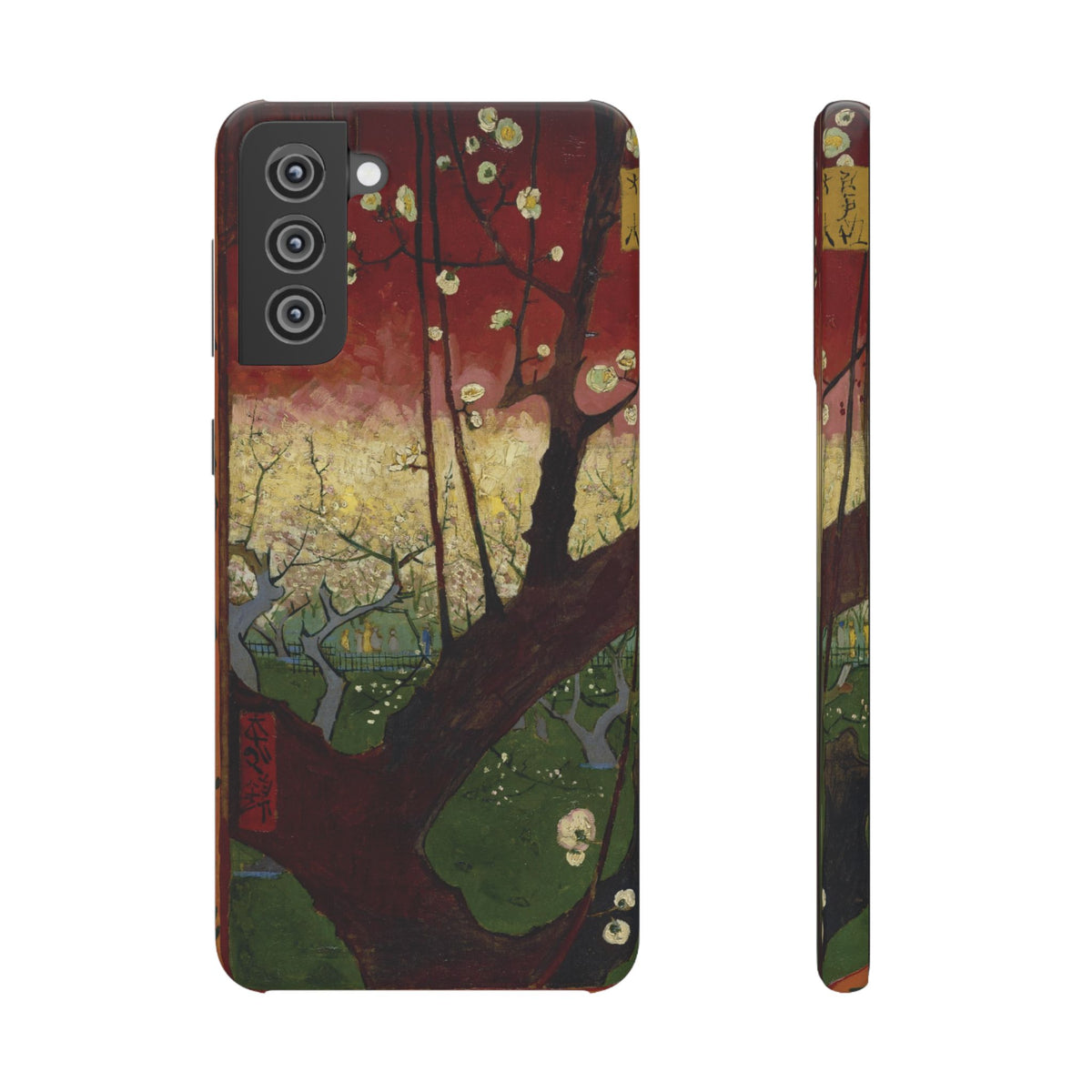 Flowering Plum Tree after Hiroshige by Vincent van Gogh - Samsung Slim Case