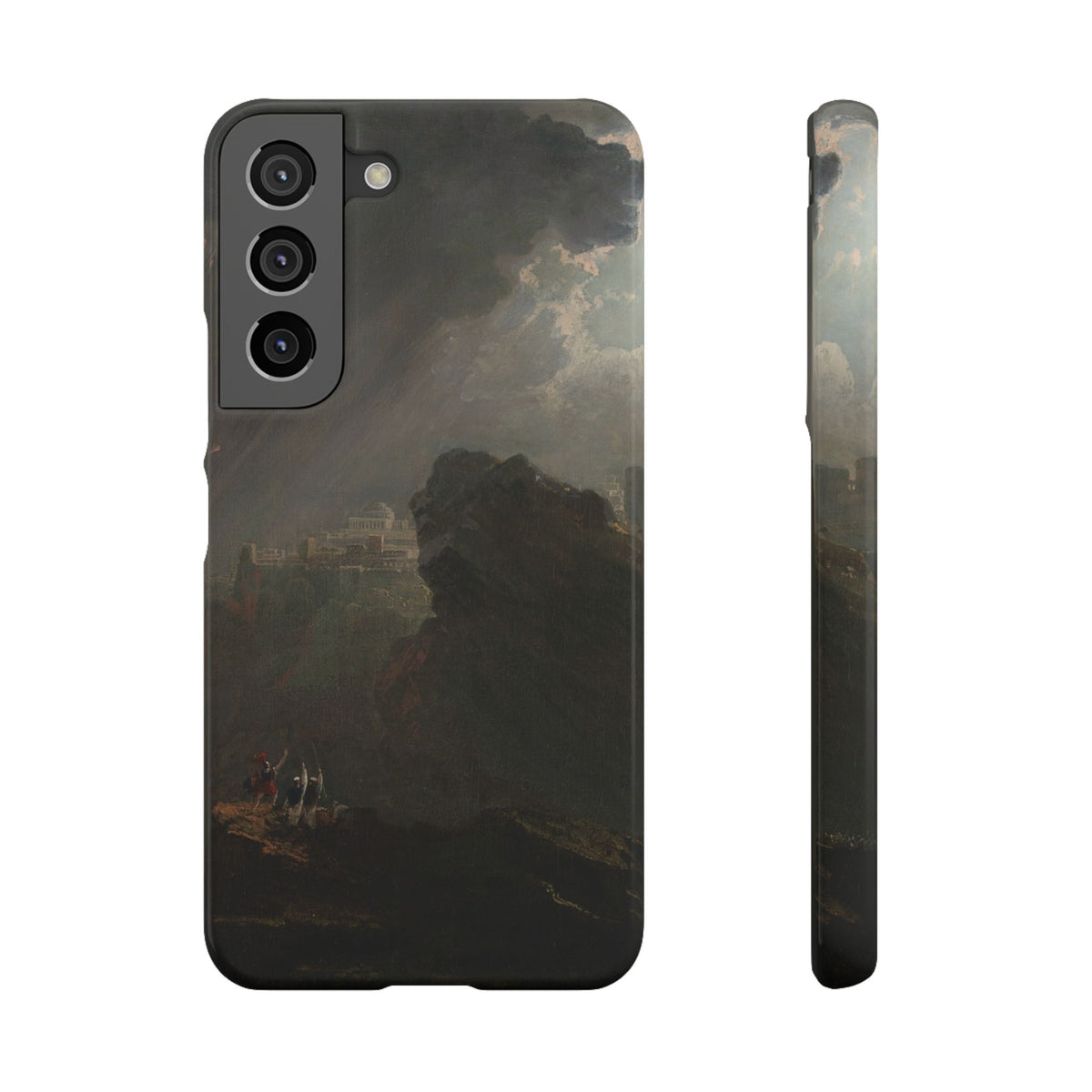Josua befiehlt der Sonne, stillzustehen von John Martin – Samsung Slim Case