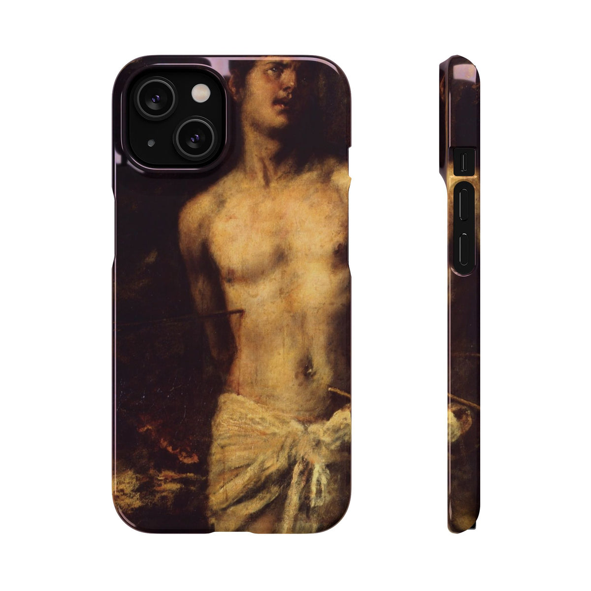 Saint Sebastian by Titian - iPhone Slim Case