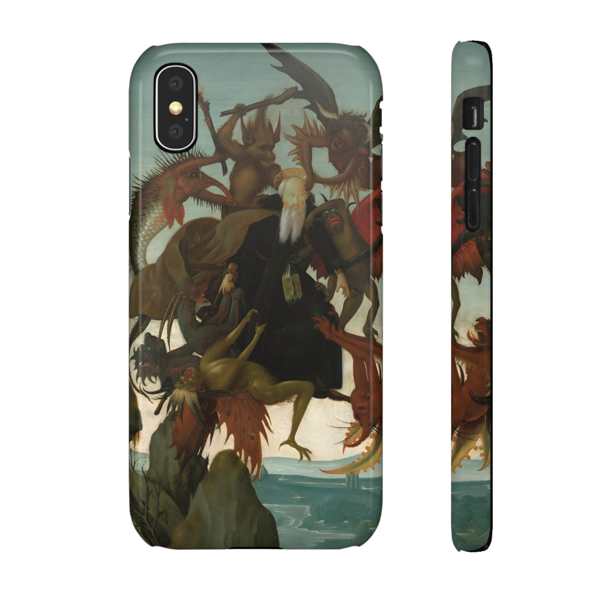 The Torment of Saint Anthony by Michelangelo Buonarroti - iPhone Slim Case