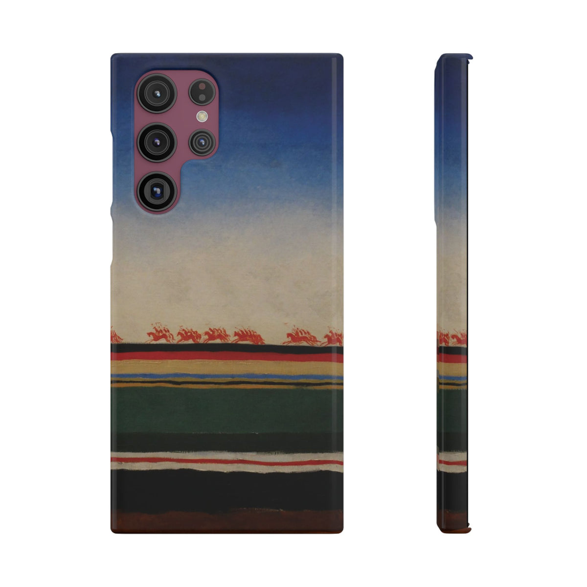 Red Cavalry Riding by Kazimir Malevich - Samsung Slim Case