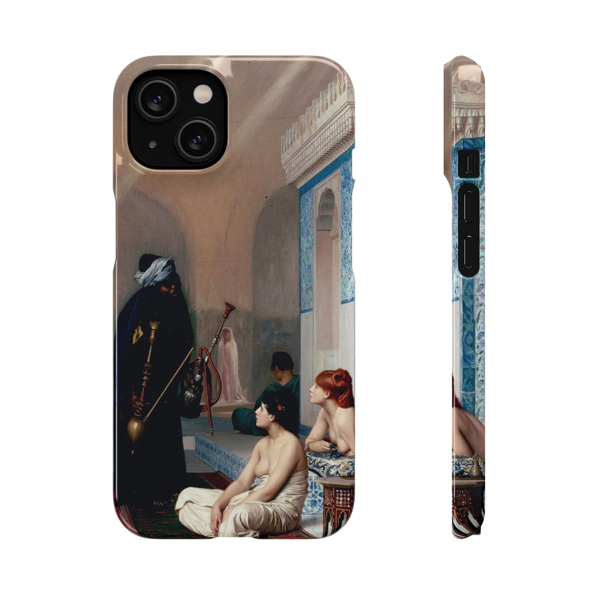Pool in a Harem by Jean-Leon Gerome - iPhone Slim Case