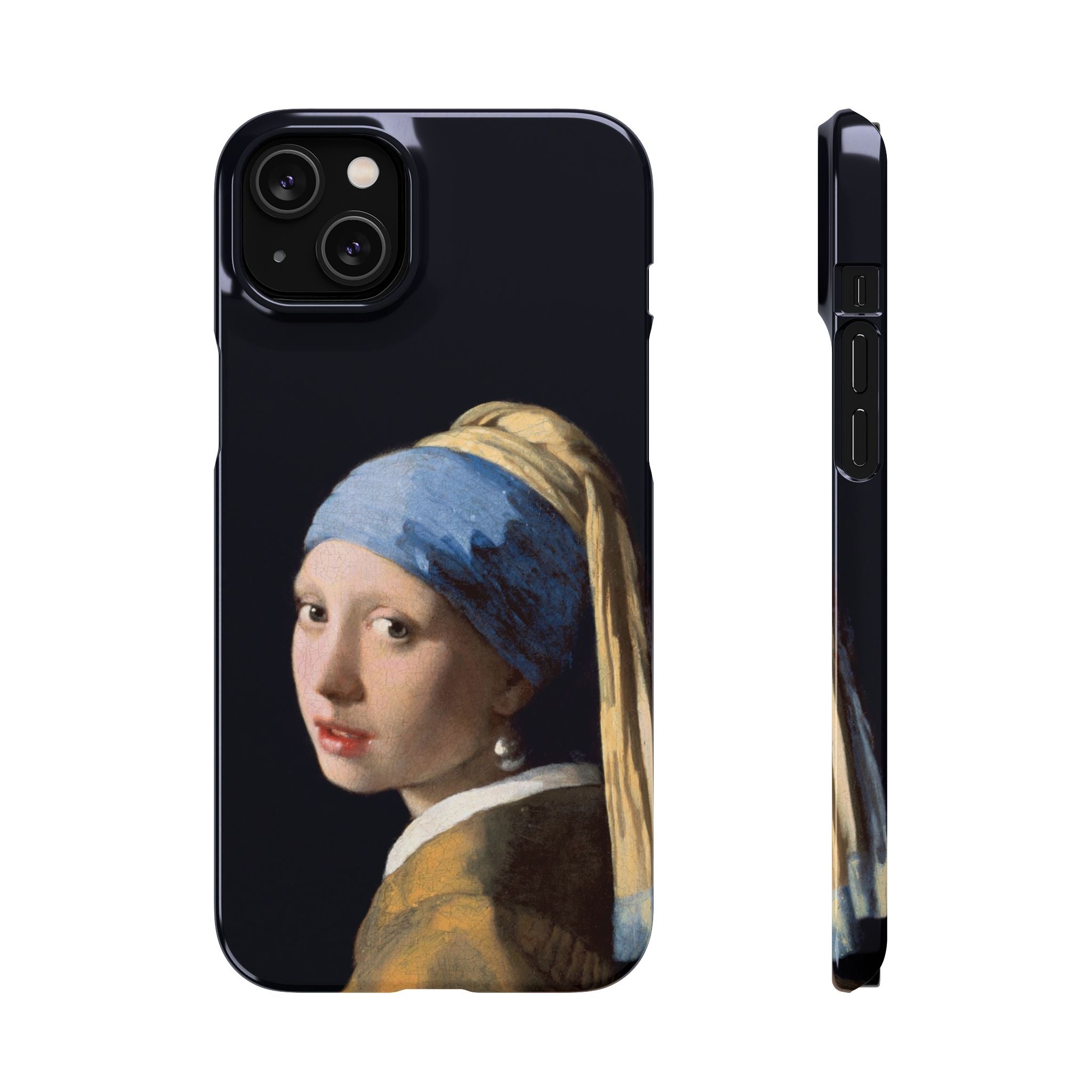 Girl with a Pearl Earring by Johannes Vermeer - iPhone Slim Case