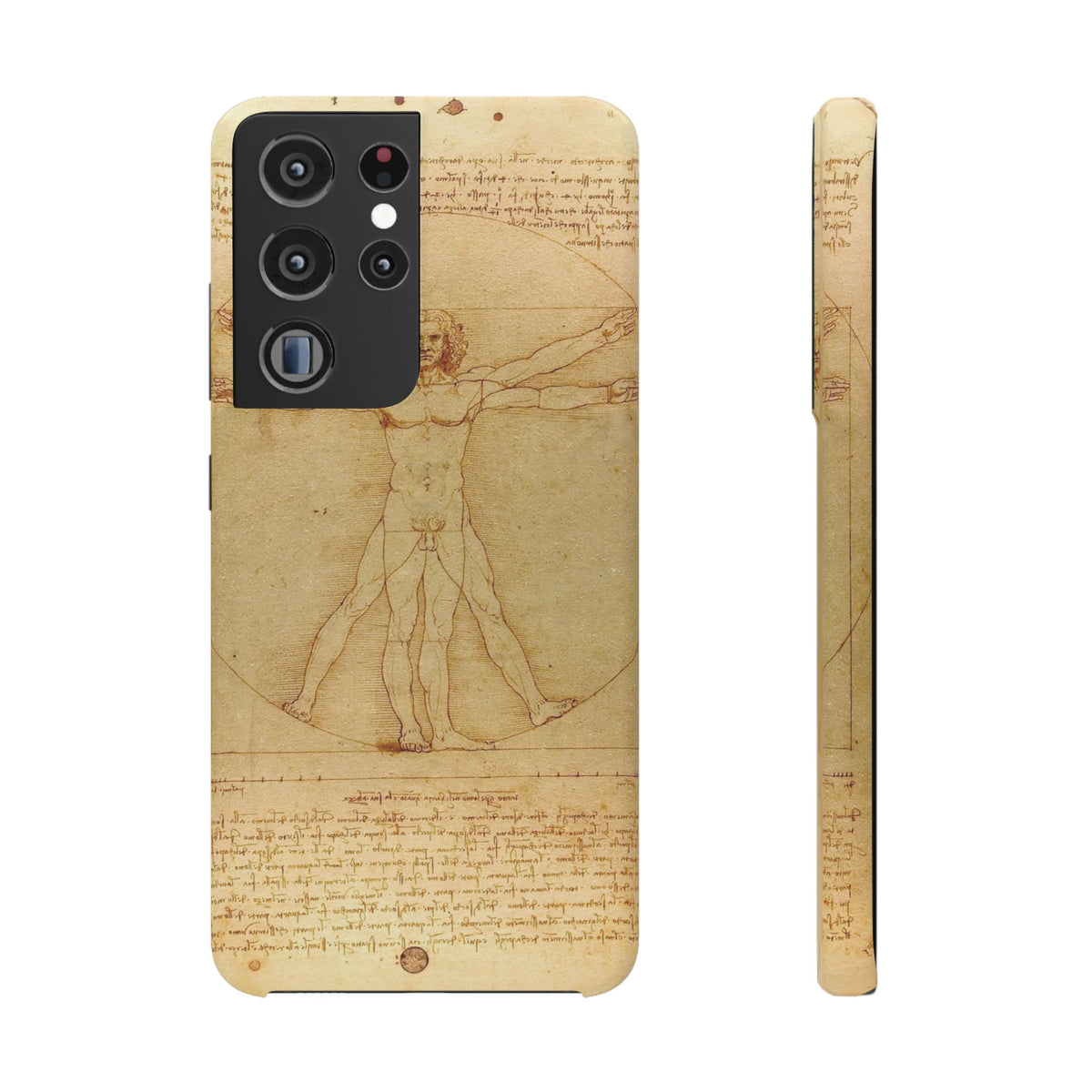 The Vitruvian Man by Leonardo da Vinci - Samsung Slim Case