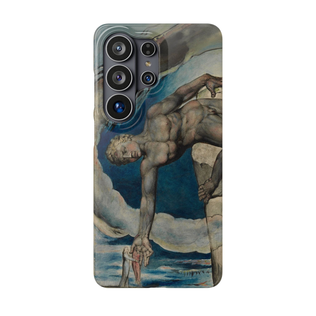 Antaeus setting down Dante and Virgil in the Last Circle of Hell by William Blake - Samsung Slim Case