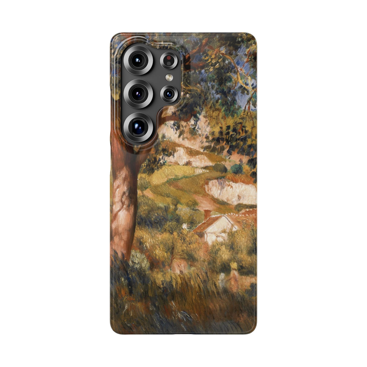 Paysage a La Roche Guyon by Pierre Auguste Renoir - Samsung Slim Case