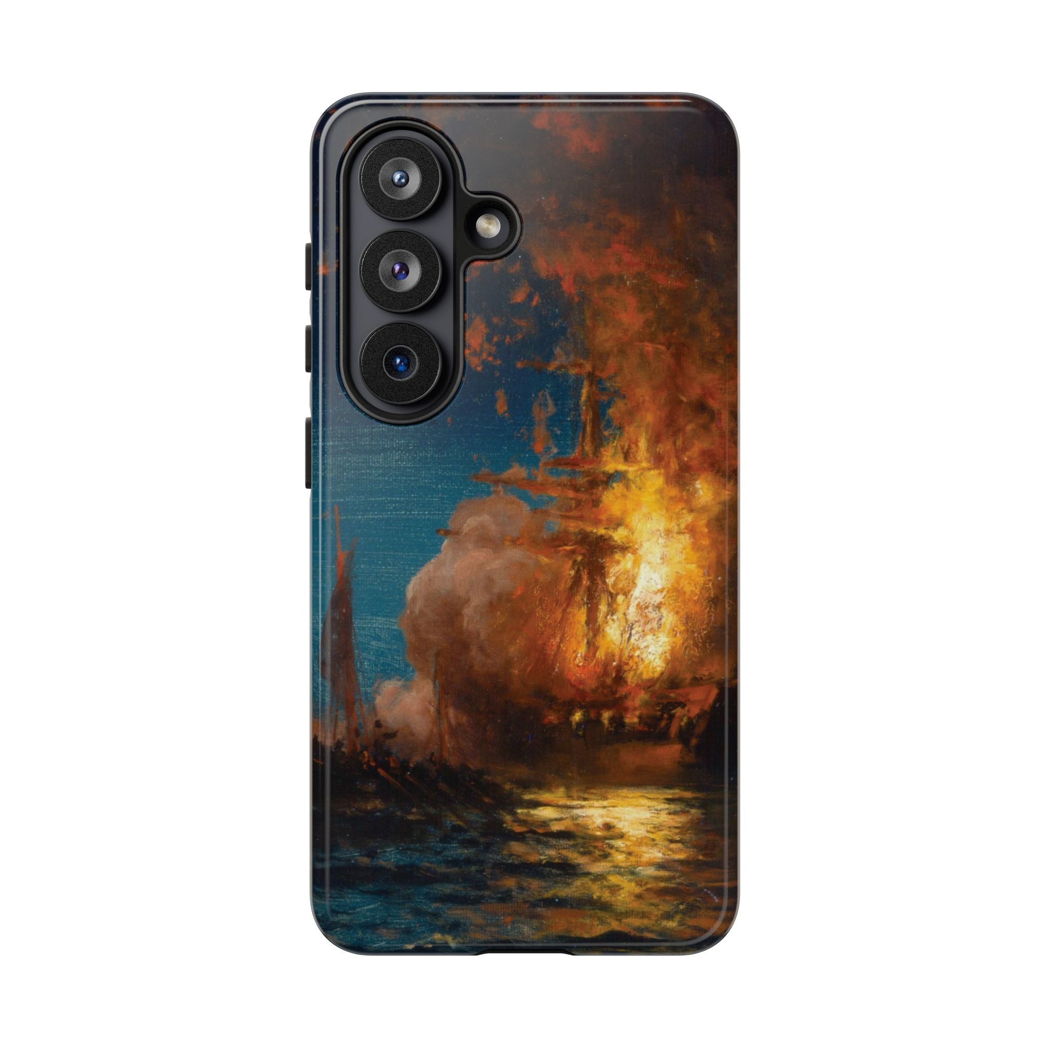 Burning of the Frigate Philadelphia in the Harbor of Tripoli by Edward Moran - Samsung Tough Case