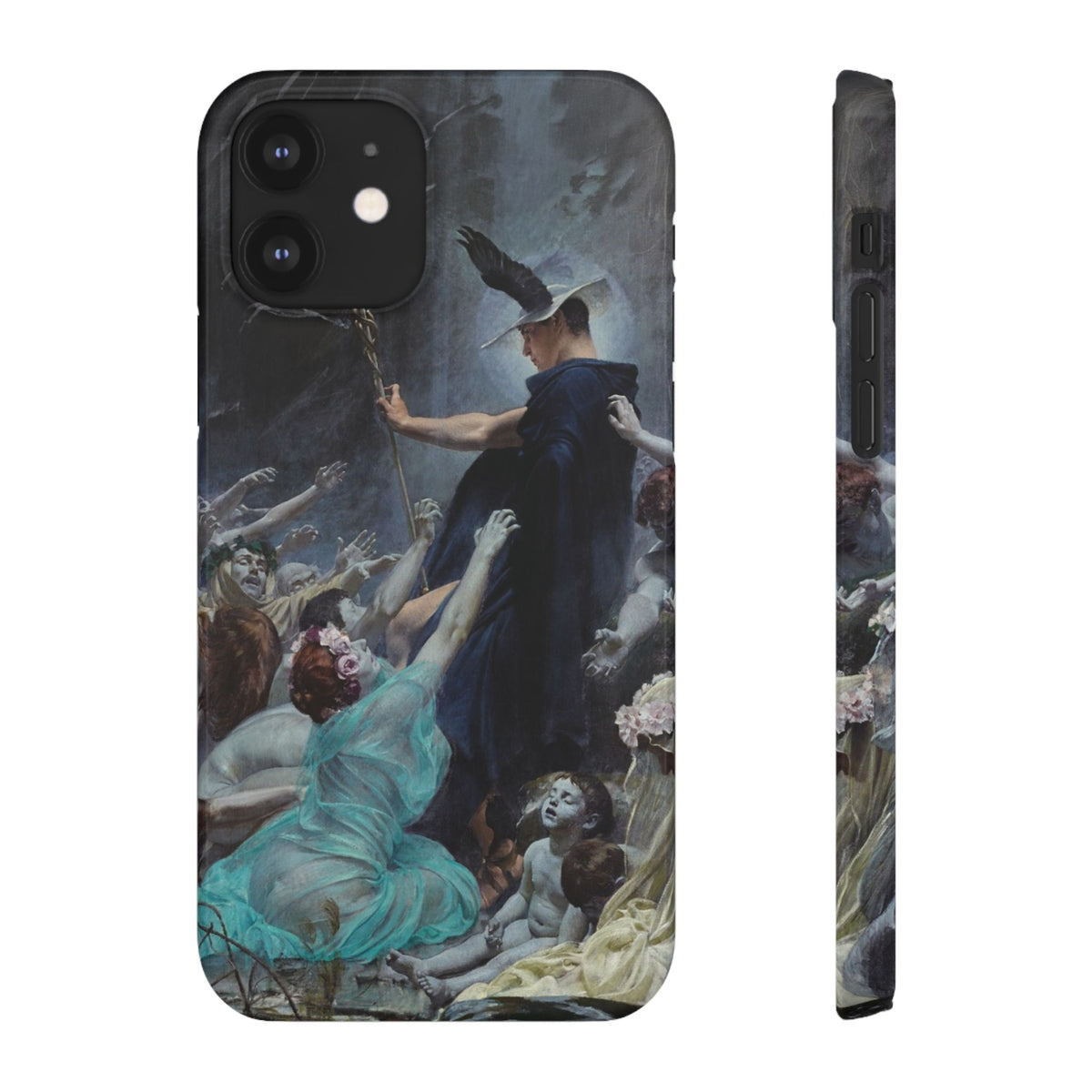The Souls of Acheron by Adolf Hiremy-Hirschl - iPhone Slim Case