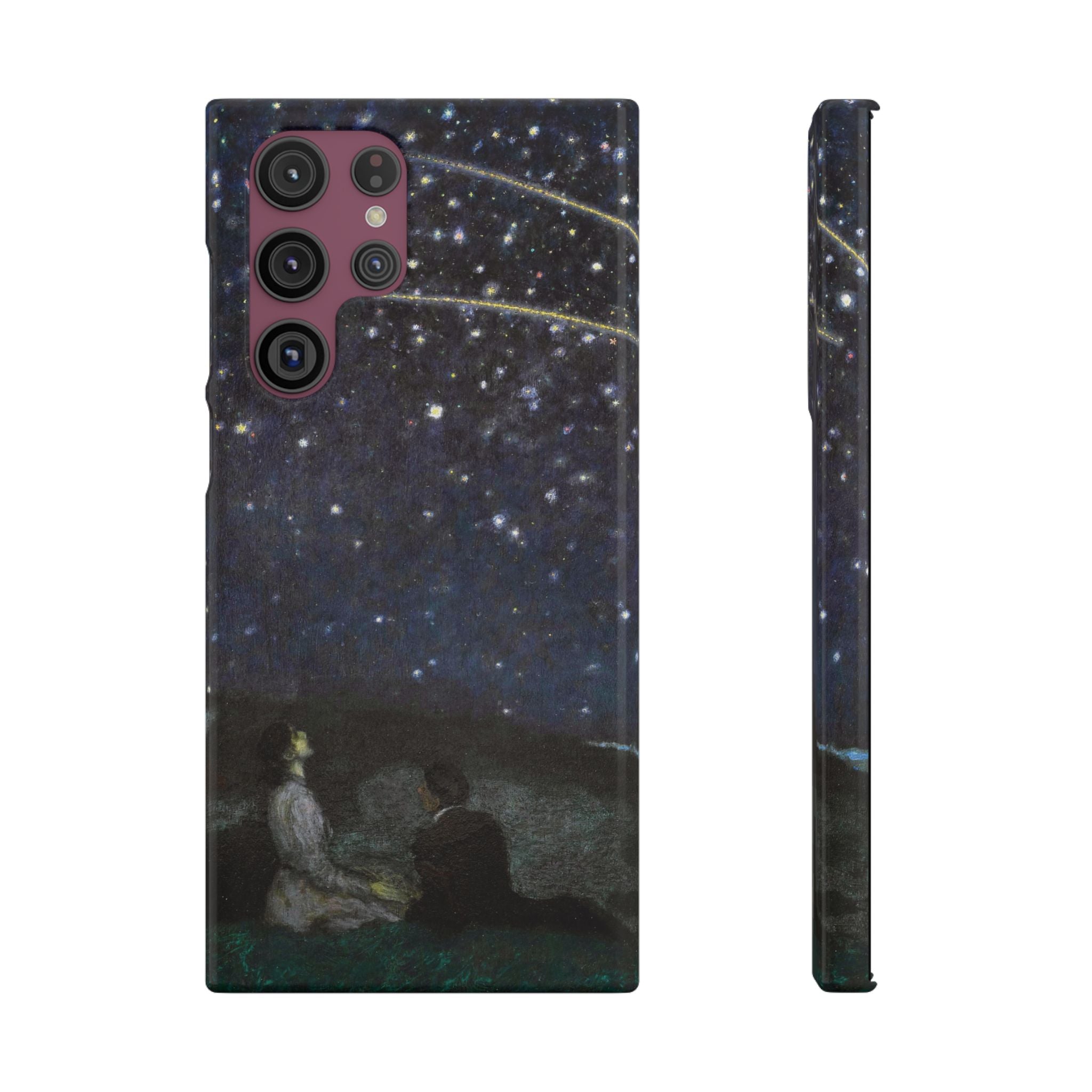 Falling Stars by Franz von Stuck - Samsung Slim Case