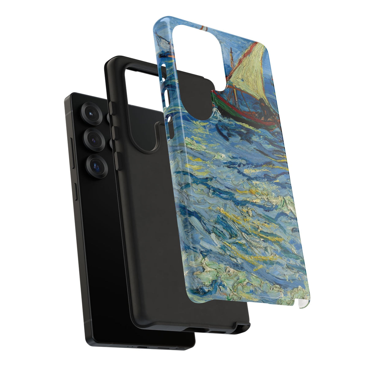Fischerboote auf See von Vincent van Gogh - Samsung Tough Case