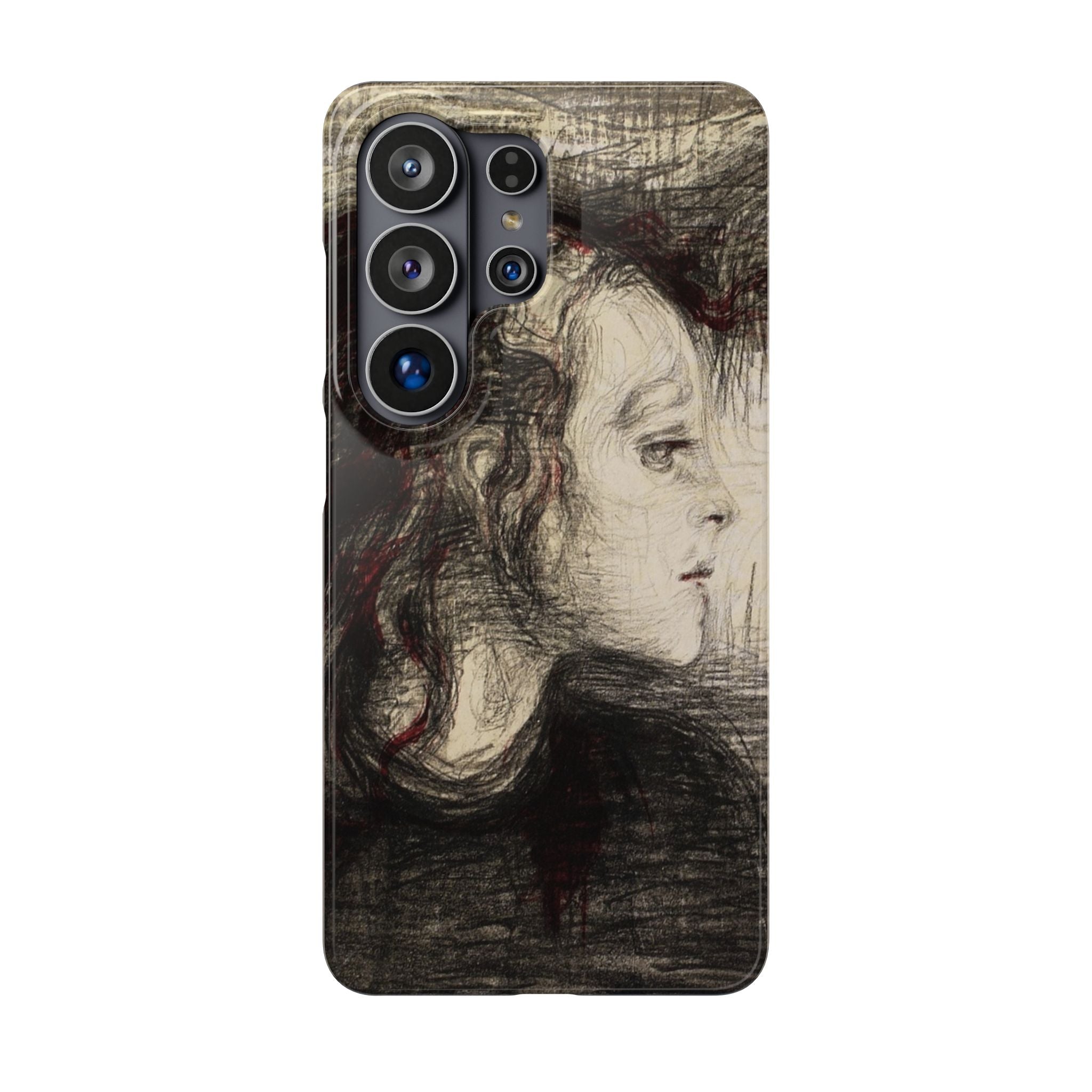 The Sick Child by Edvard Munch - Samsung Slim Case