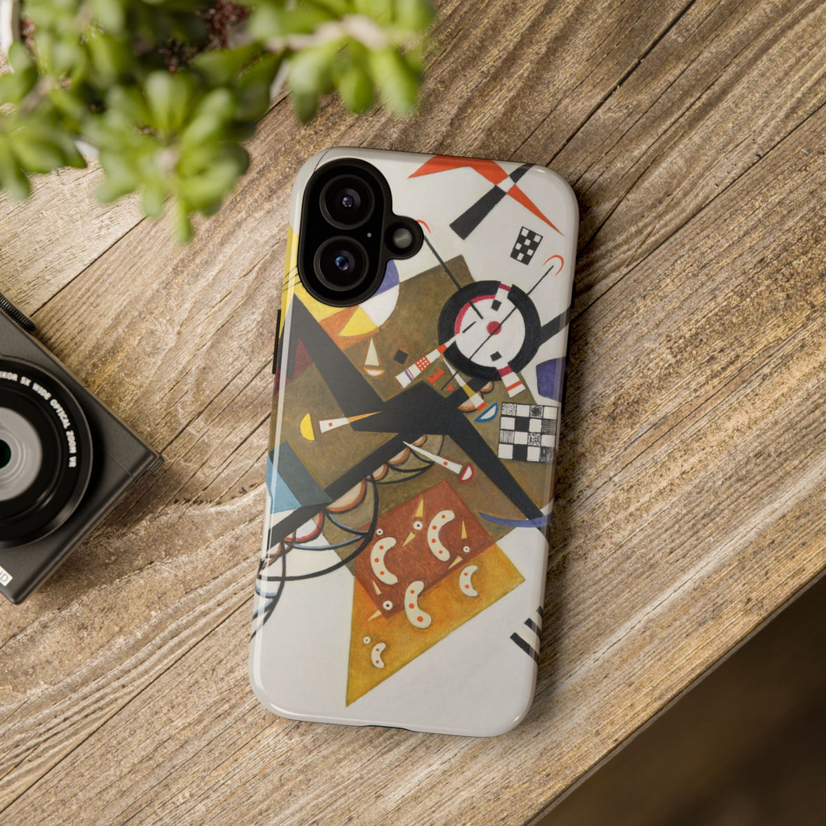 On White II by Vasily Kandinsky - iPhone Tough Case