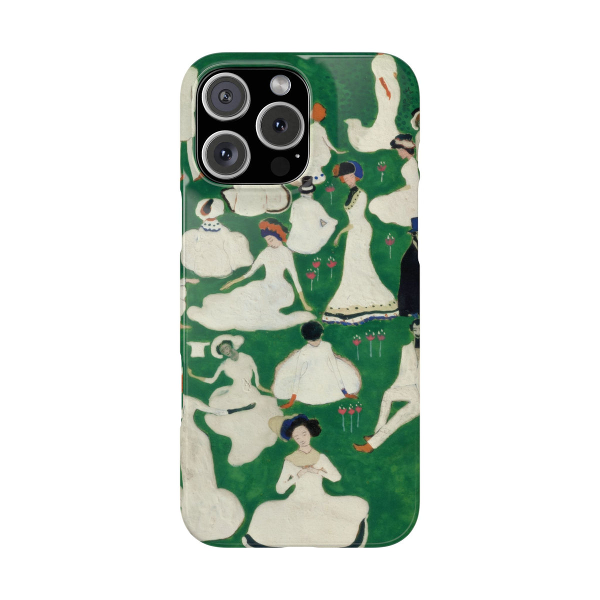 Rest Society in Top Hats by Kazimir Malevich - iPhone Slim Case