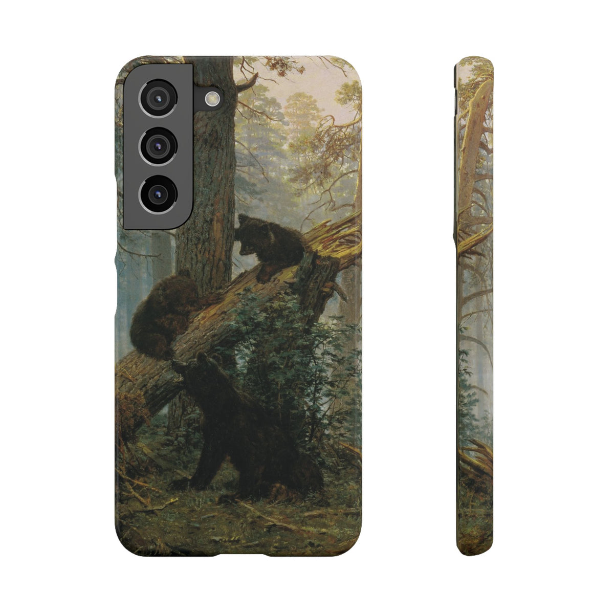 Morning in a Pine Forest by Ivan Ivanovich Shishkin - Samsung Slim Case