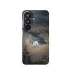 Studie einer Wolke und Landschaft bei Mondlicht von Johan Dahl – Samsung Slim Case