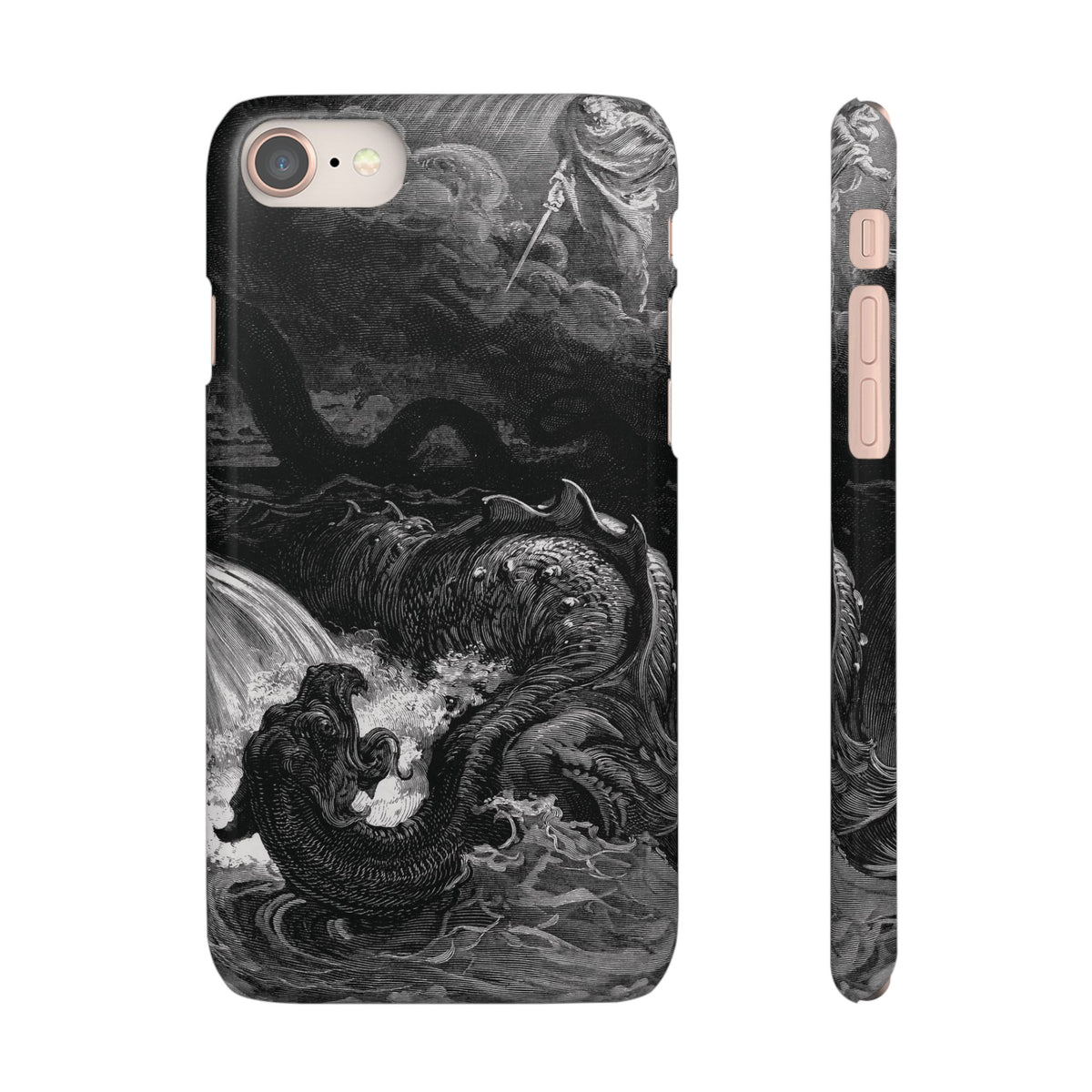 The Destruction of Leviathan by Gustave Doré - iPhone Slim Case