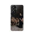 Daniel in the Lion's Den by Briton Riviere - Samsung Slim Case