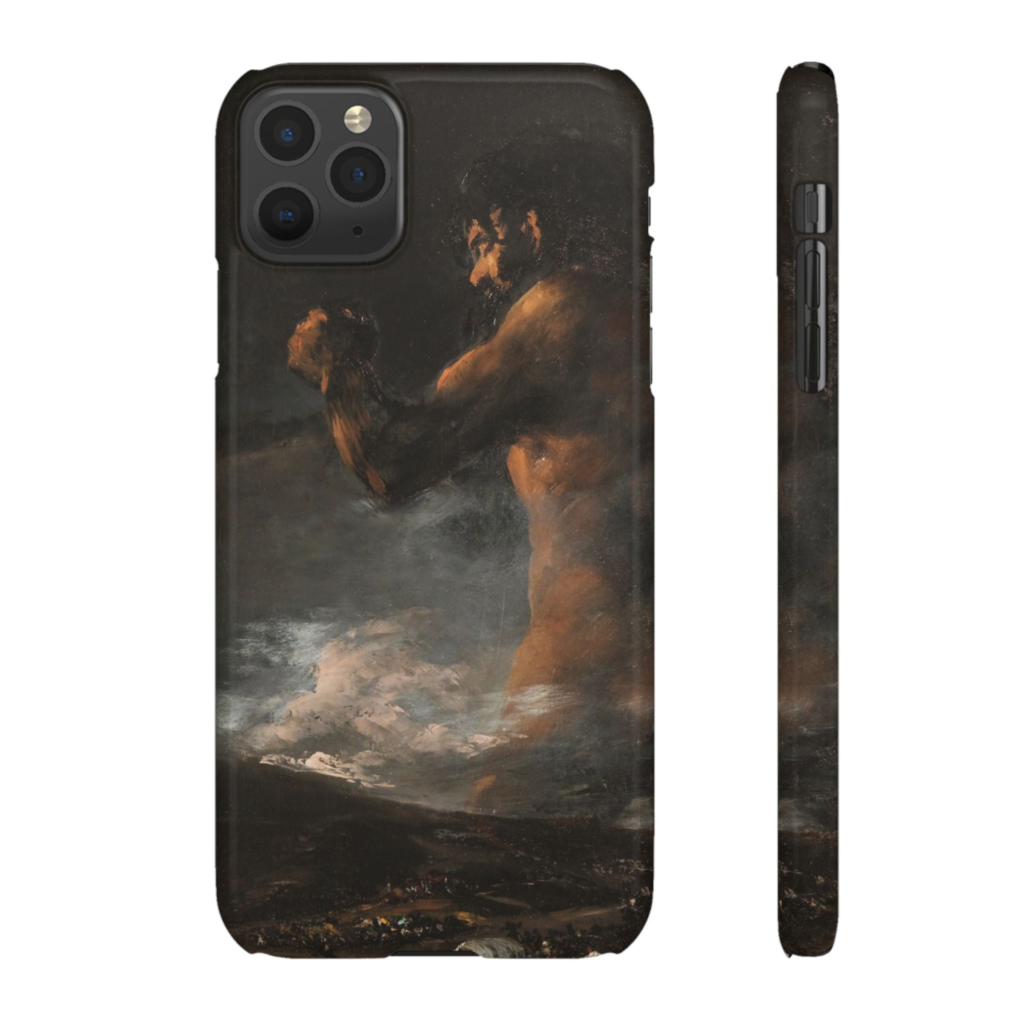 The Colossus by Francisco de Goya - iPhone Slim Case