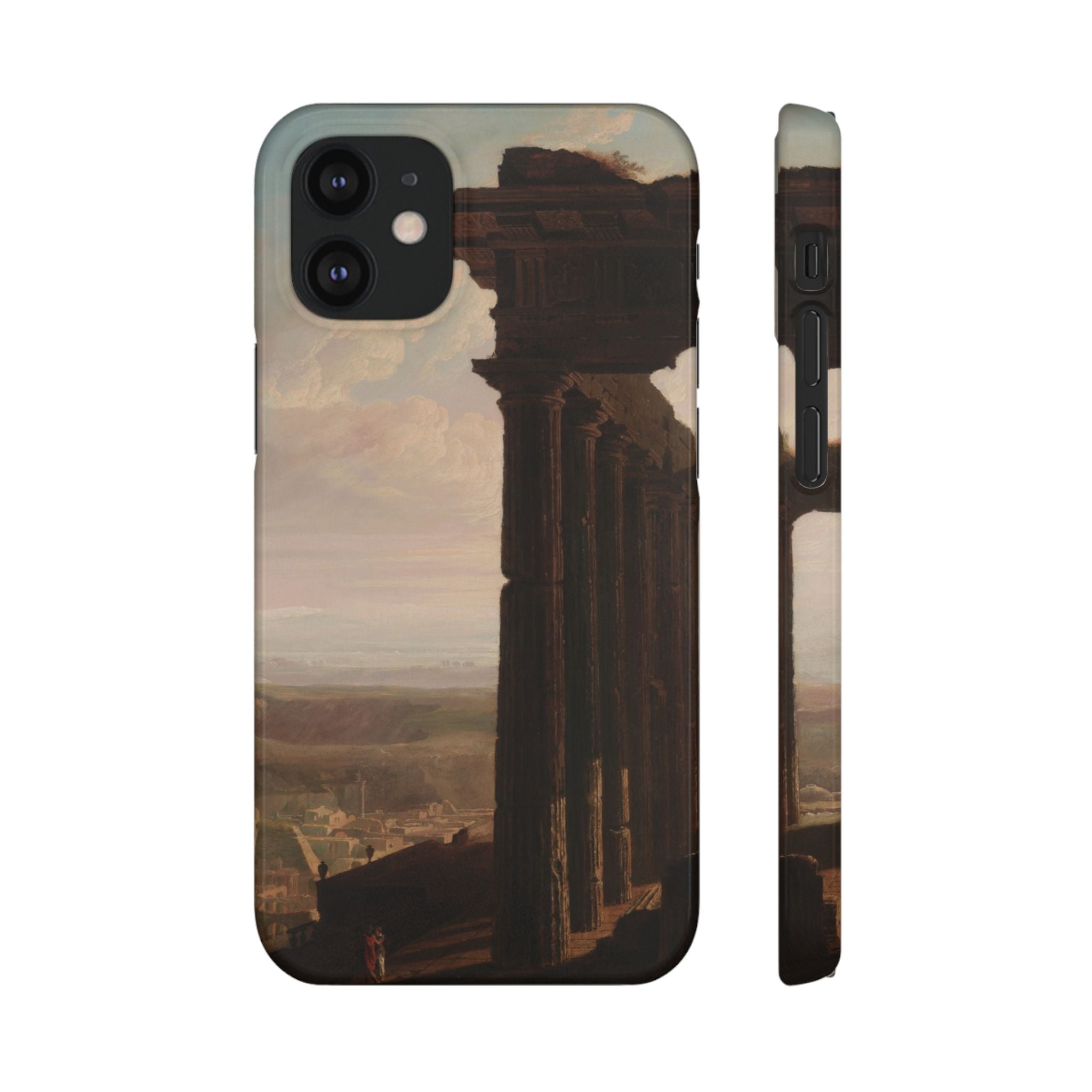 Ruins of an Ancient City by John Martin - iPhone Slim Case
