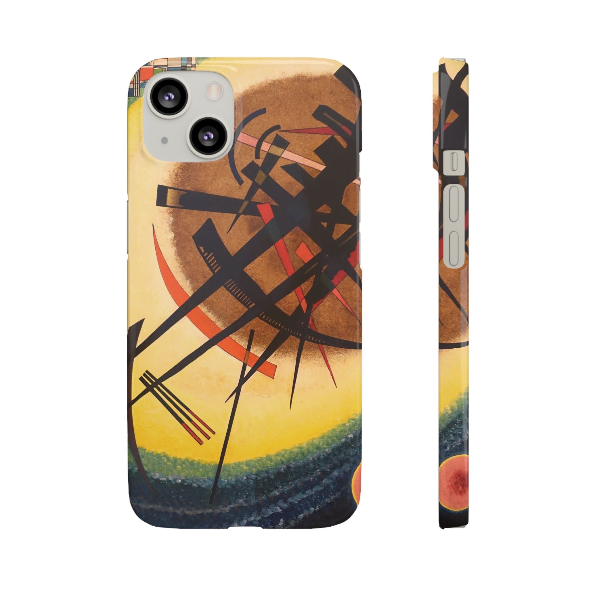 In the Bright Oval by Vasily Kandinsky - iPhone Slim Case