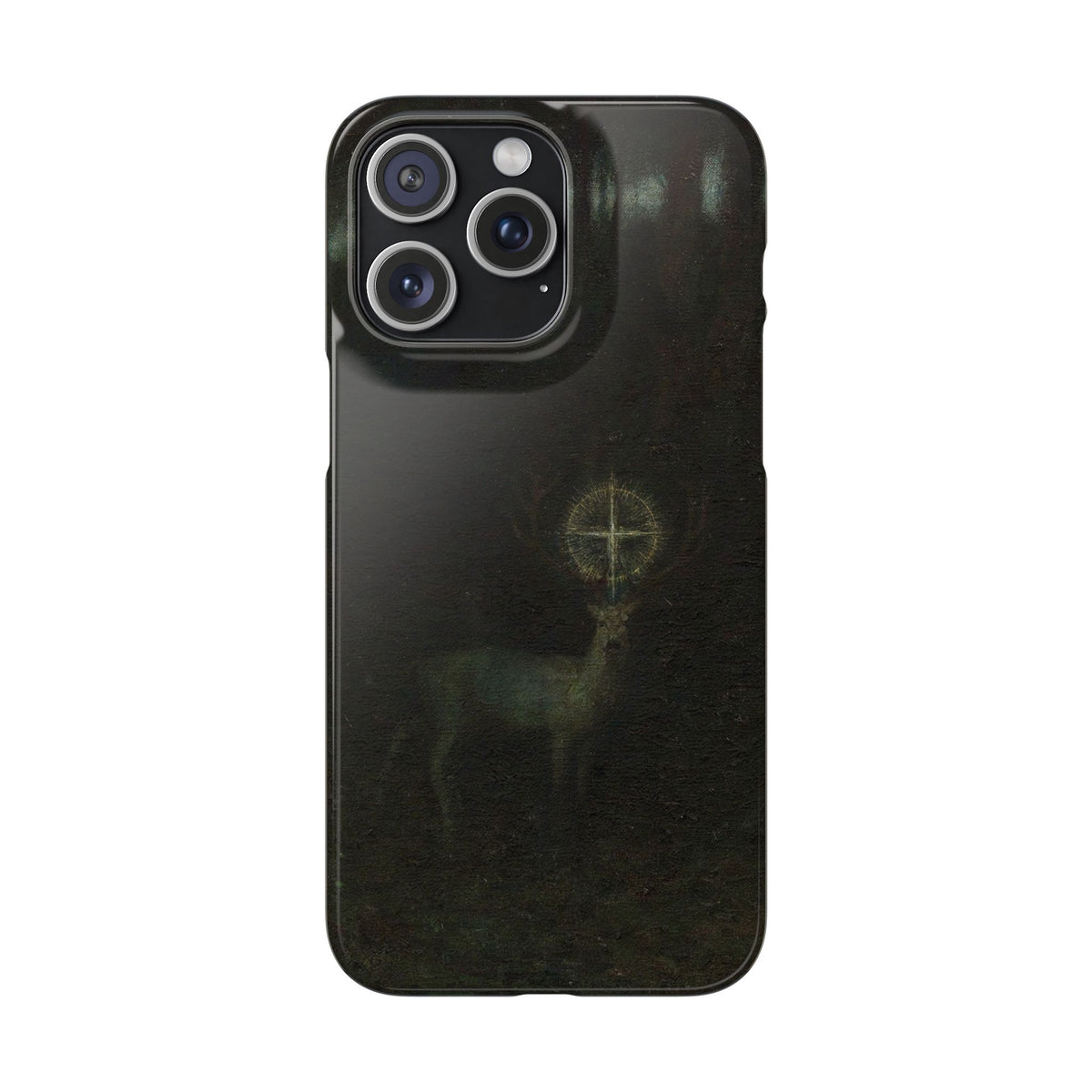 The Vision of Saint Hubert by Franz von Stuck - iPhone Slim Case