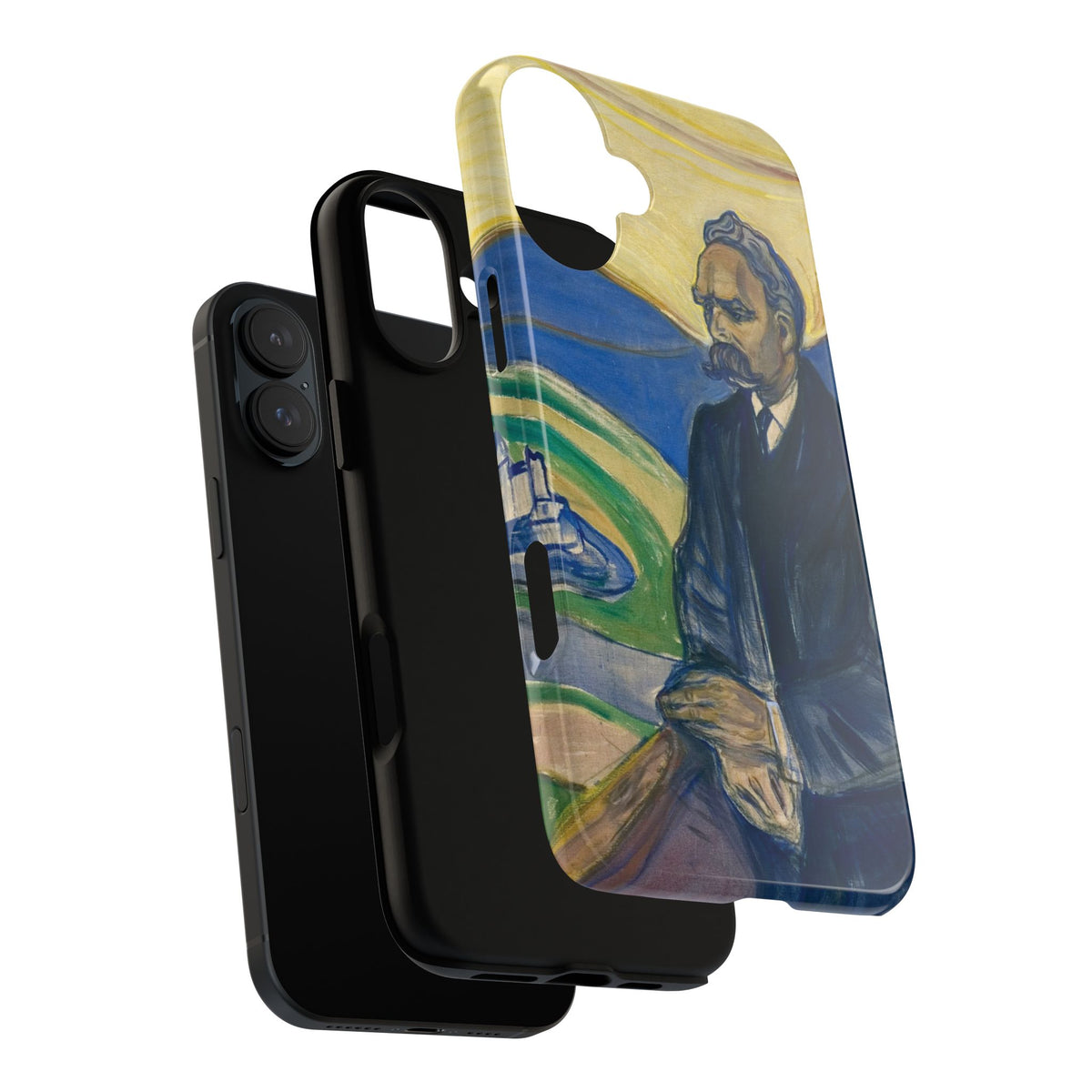 Portrait of Friedrich Nietzsche by Edvard Munch - iPhone Tough Case