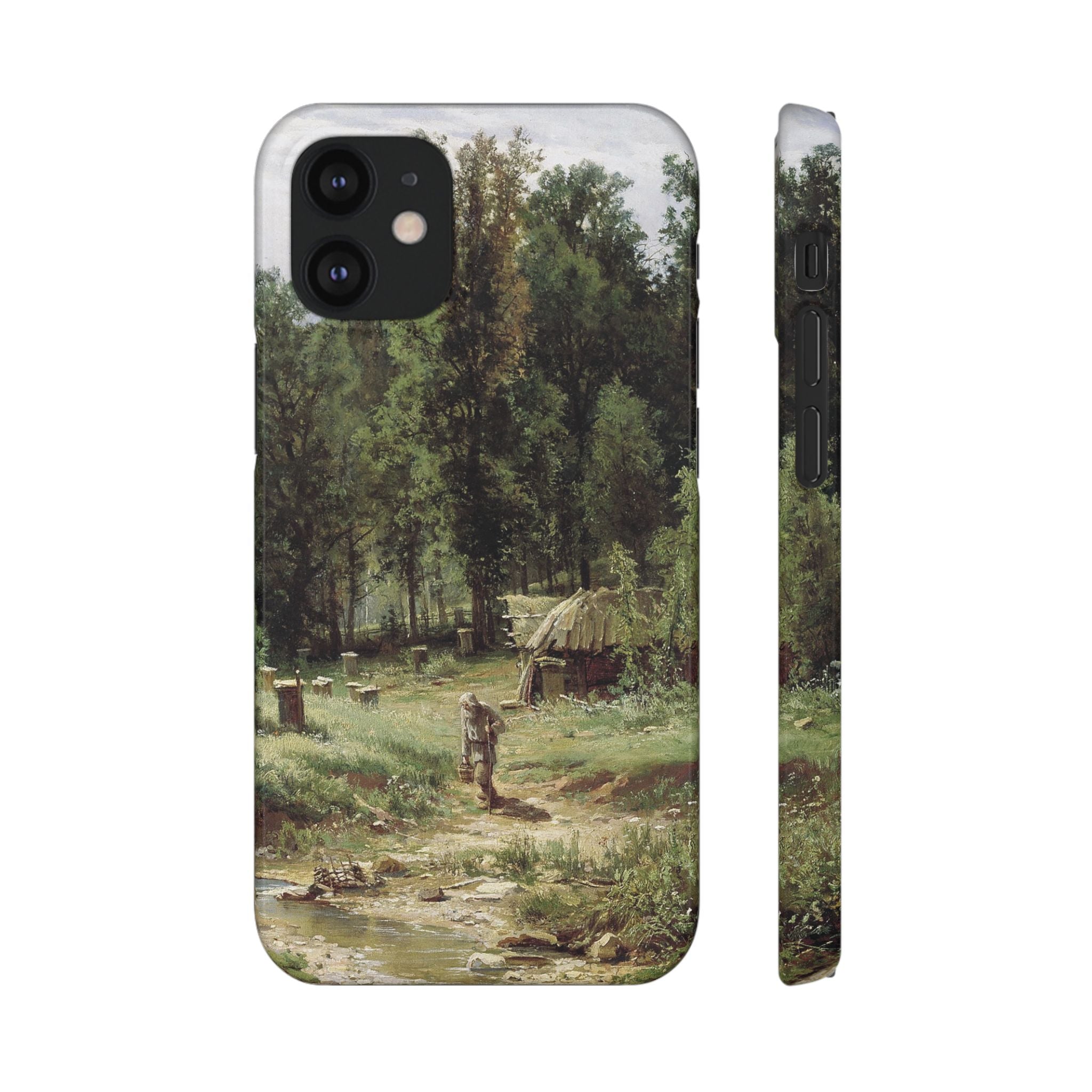 An Apiary in the Forest by Ivan Ivanovich Shishkin - iPhone Slim Case