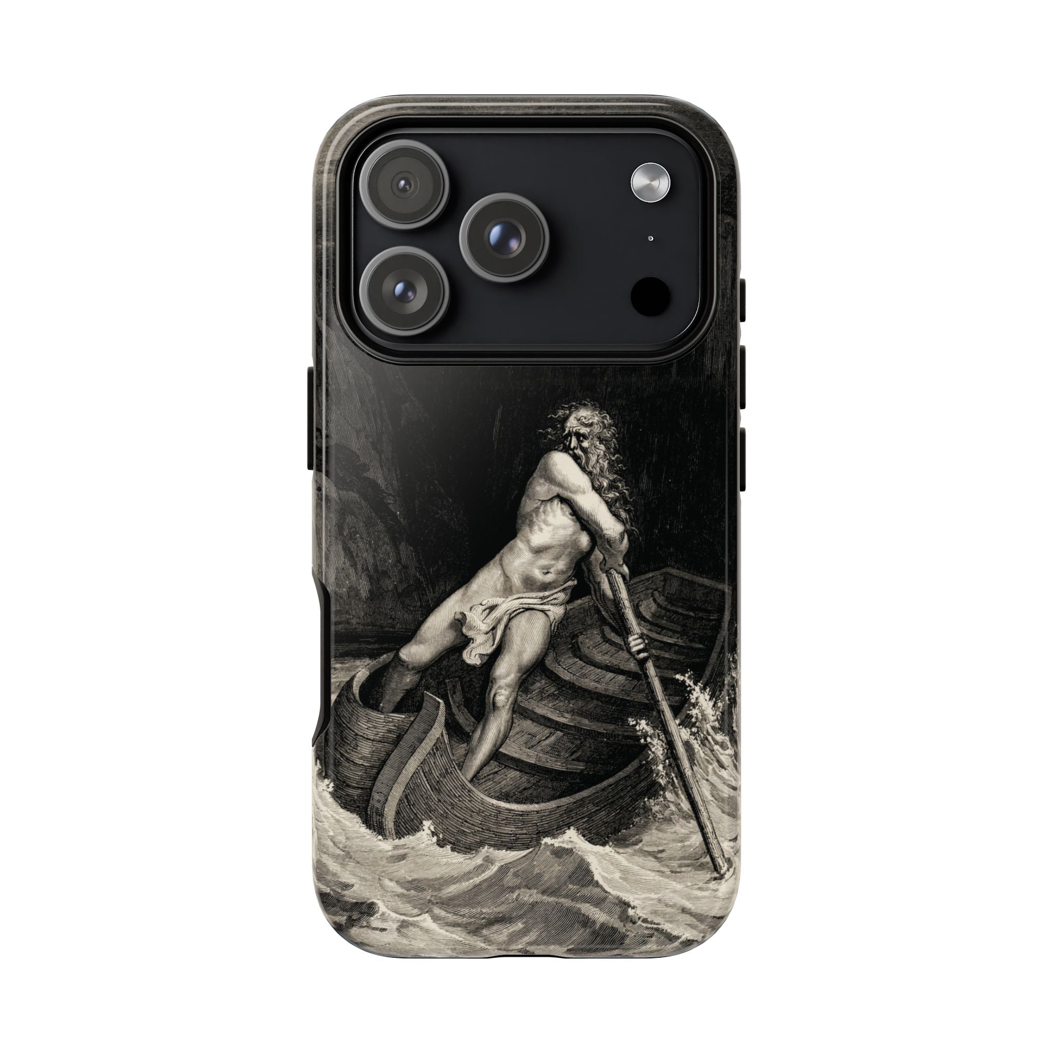 Canto III - Charon by Gustave Doré - iPhone Tough Case