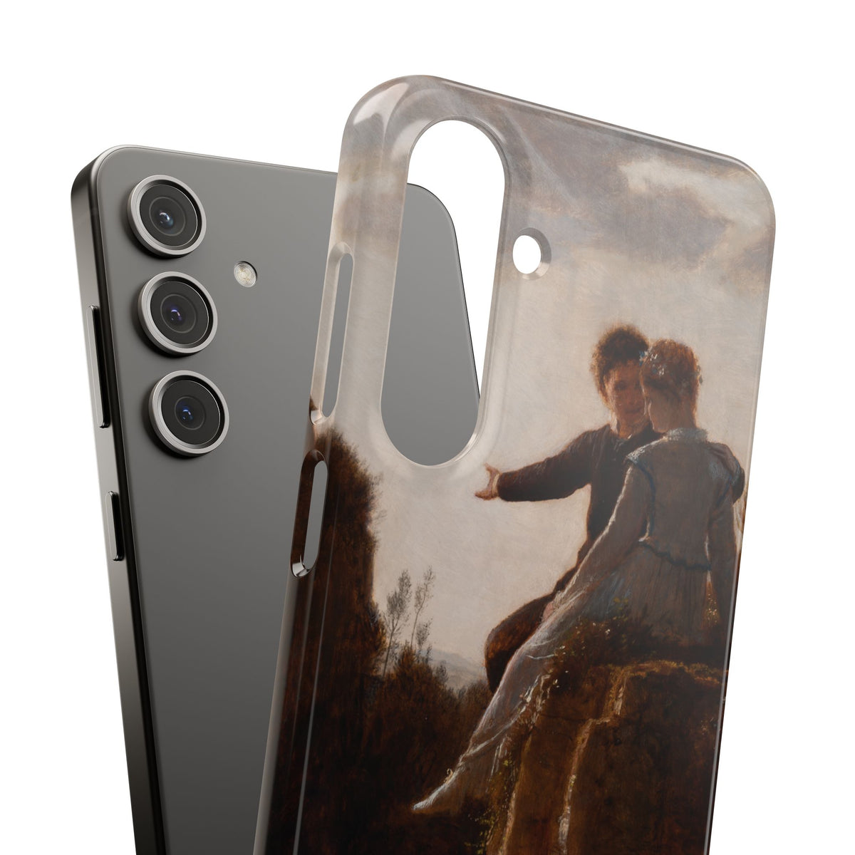 The Honeymoon by Arnold Böcklin - Samsung Slim Case