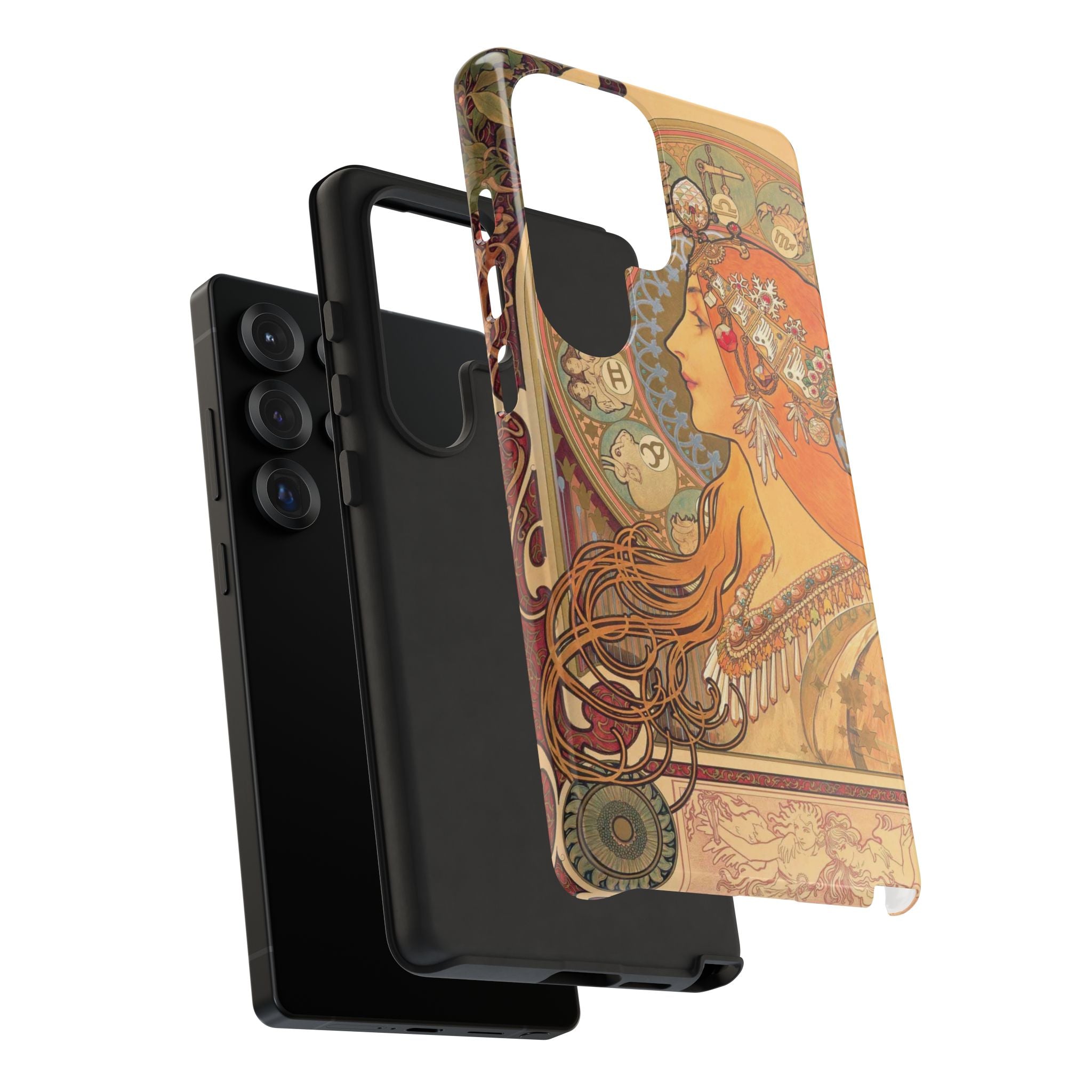 Zodiac by Alphonse Mucha - Samsung Tough Case