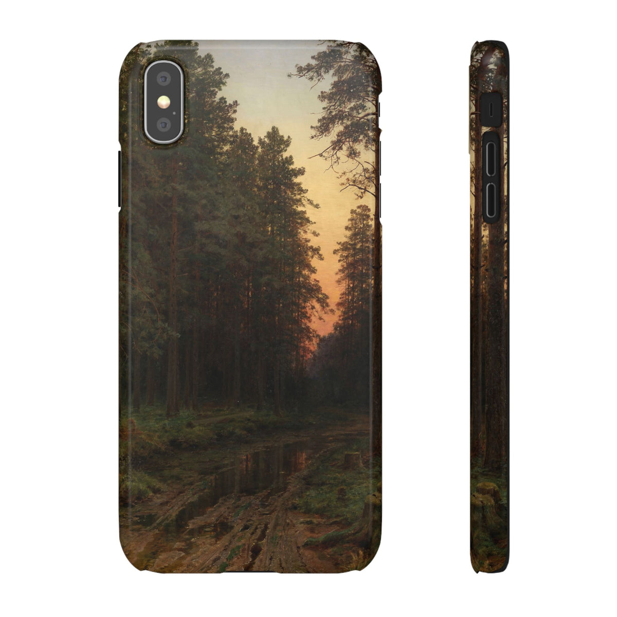 Evening Glow by Ivan Ivanovich Shishkin - iPhone Slim Case