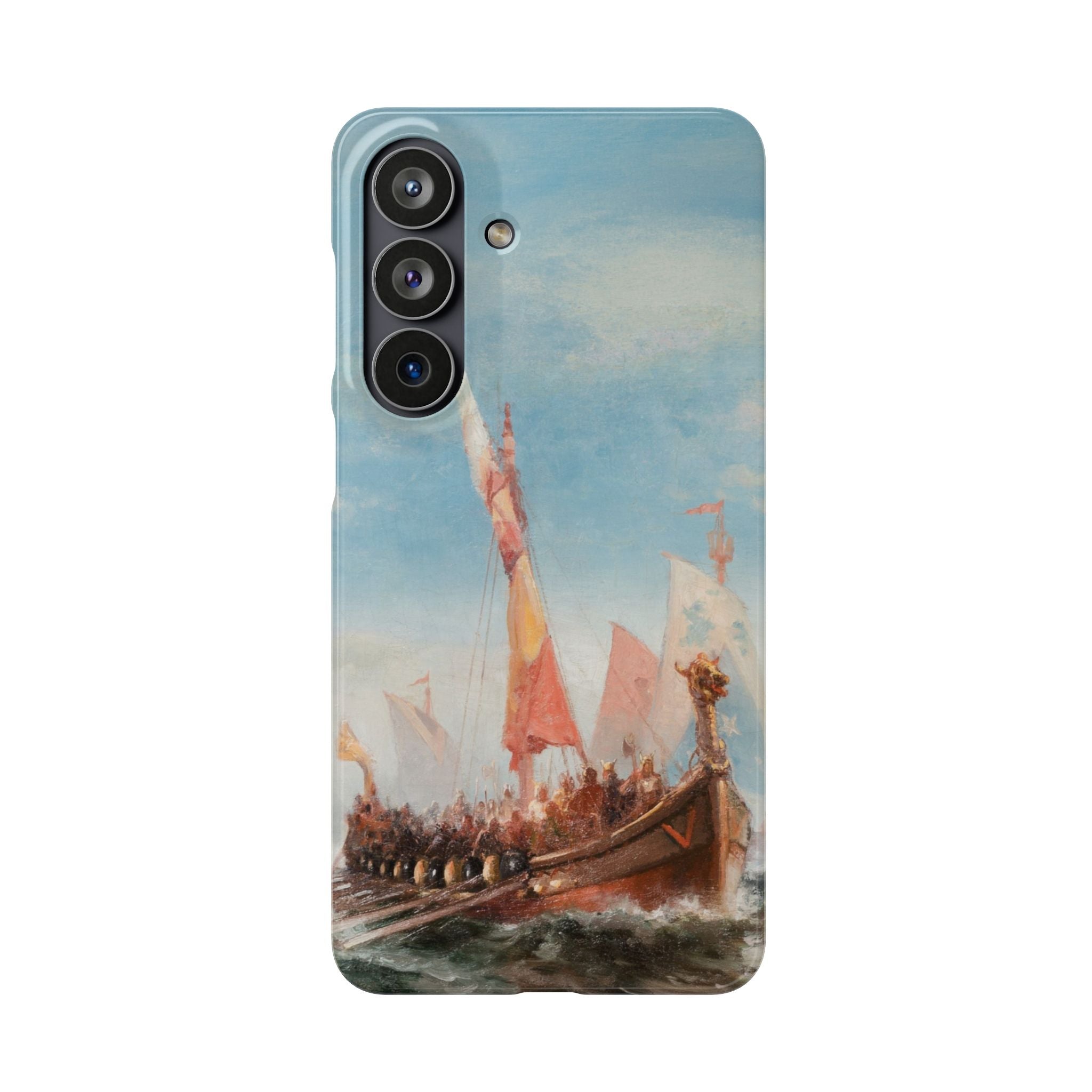 Viking Armada by Edward Moran - Samsung Slim Case