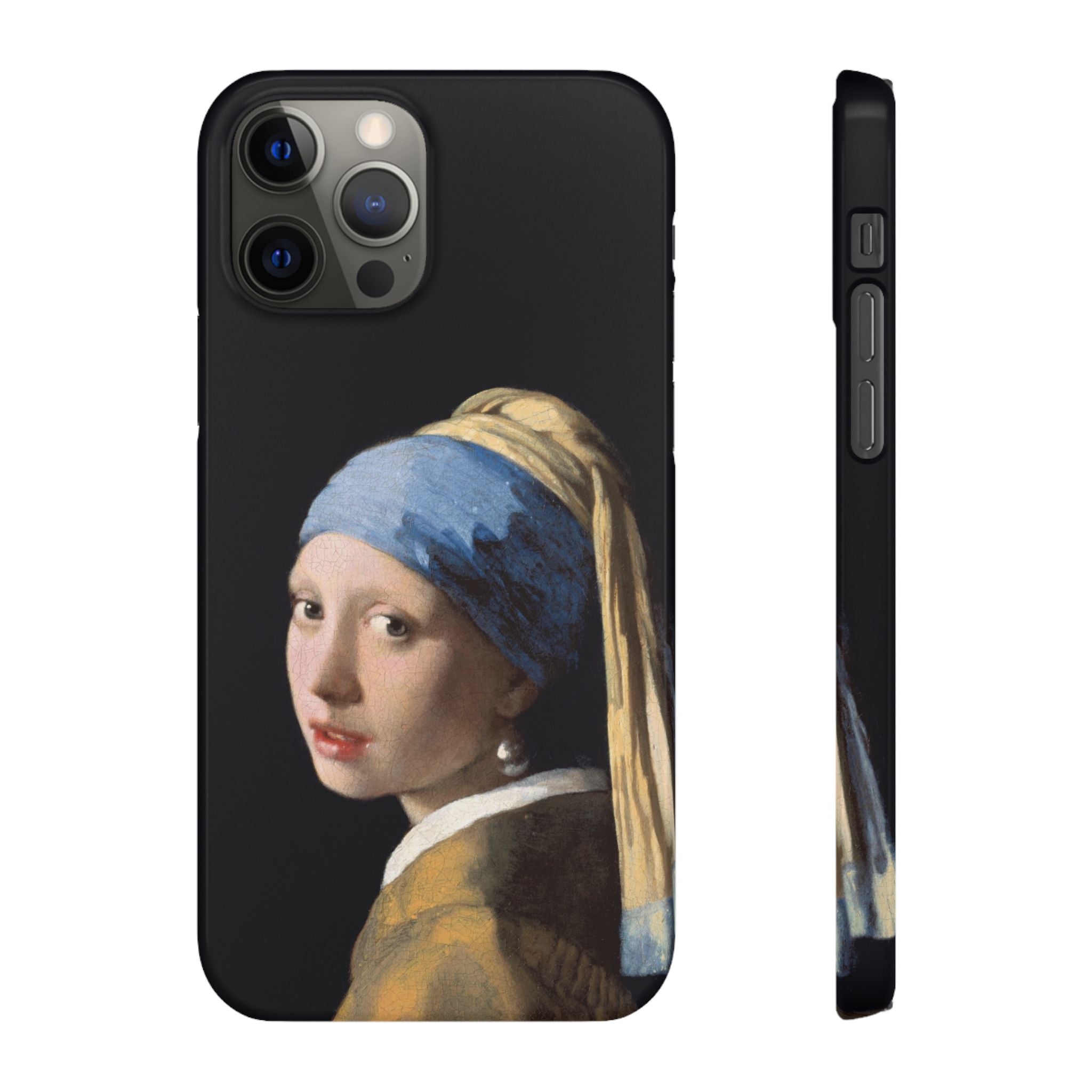 Girl with a Pearl Earring by Johannes Vermeer - iPhone Slim Case