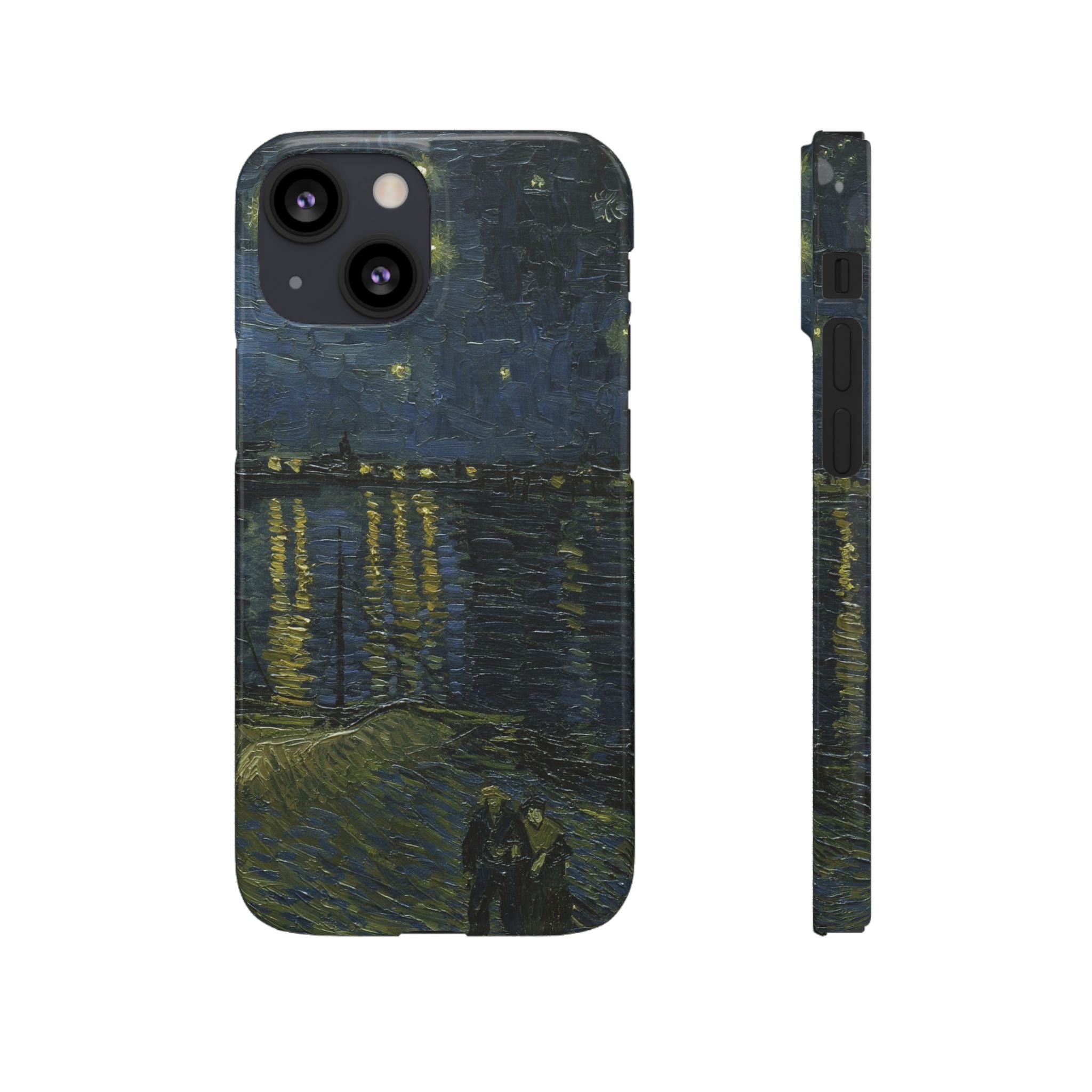 Starry Night  Over the Rhône by Van Gogh - iPhone Slim Case